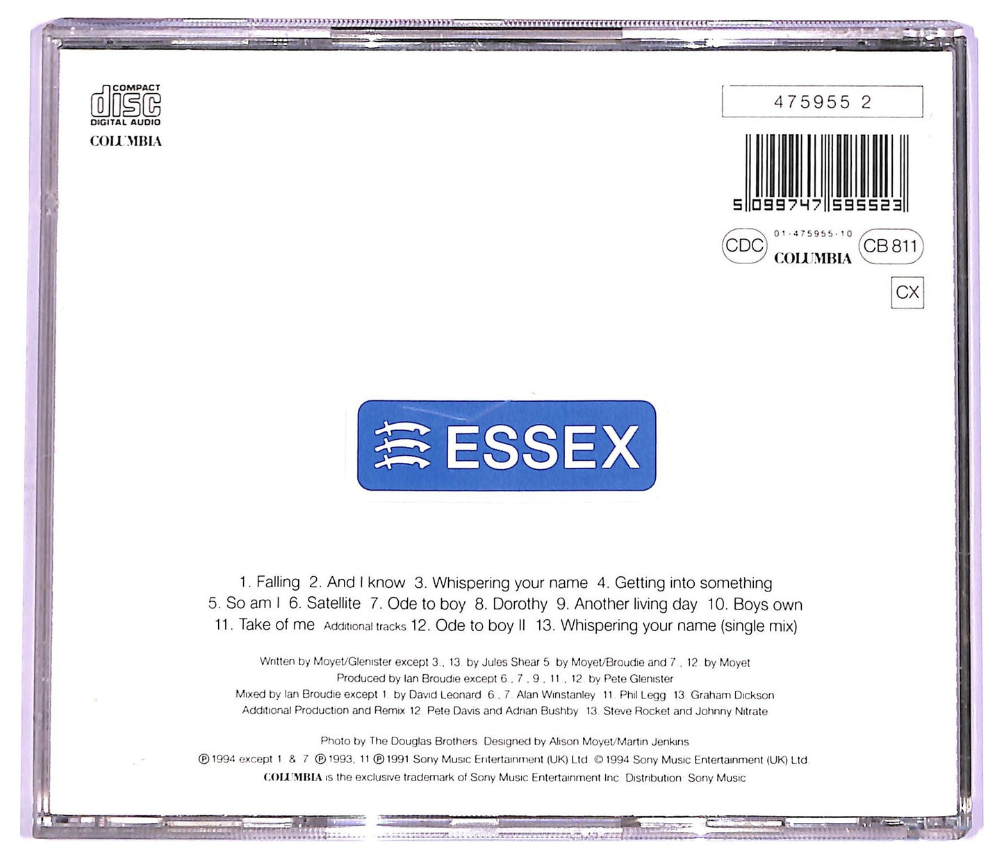 EBOND Alison Moyet - Essex CD CD064110