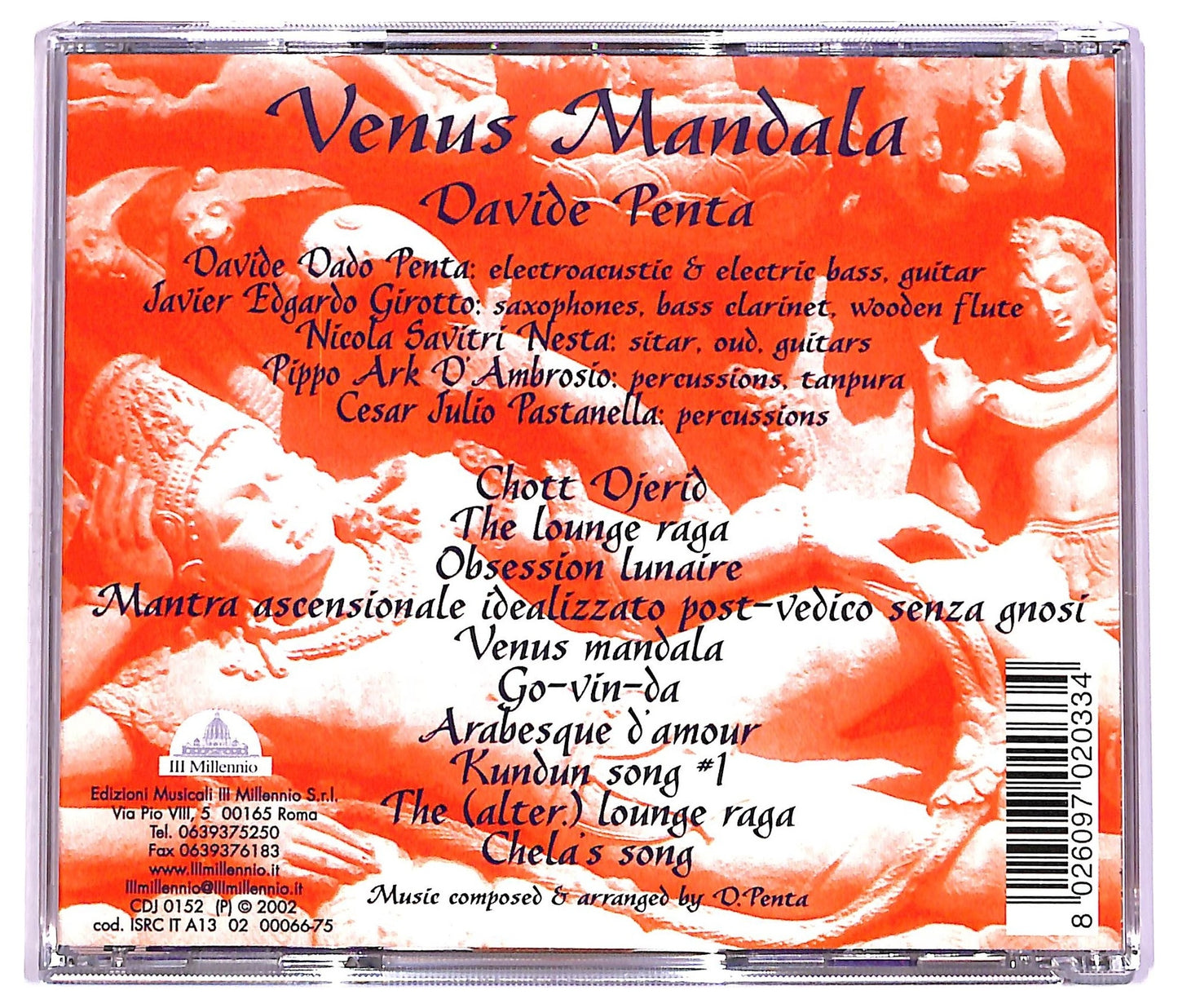 EBOND Davide Penta - Venus Mandala CD CD064128