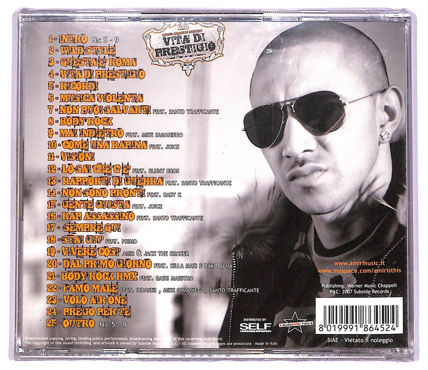 EBOND Amir - Vita Di Prestigio CD CD064140