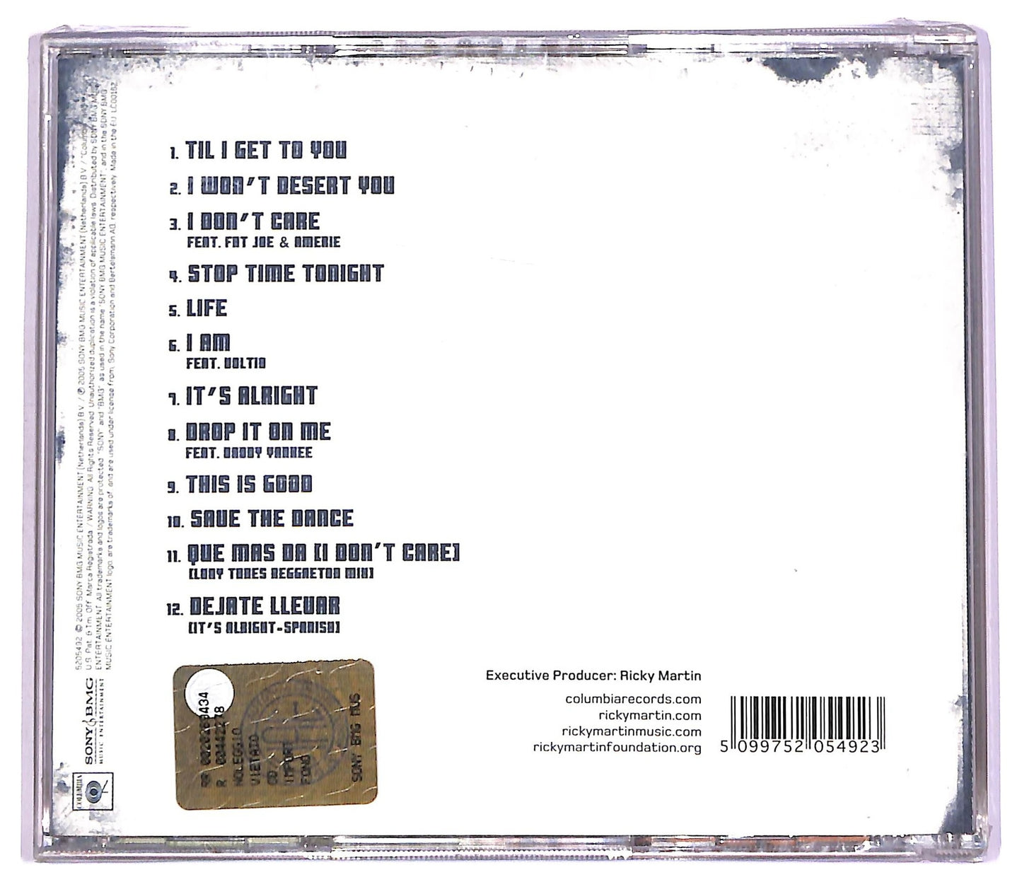 EBOND Ricky Martin - Life CD CD064153