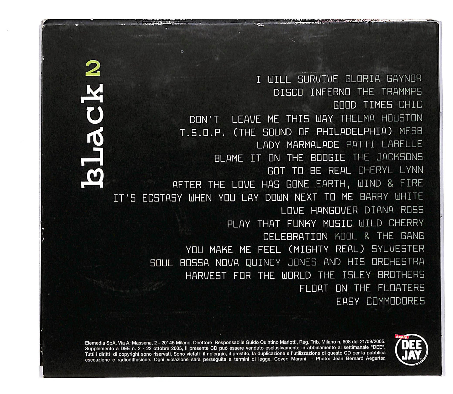 EBOND Various - Dee Jay Black 2 EDITORIALE CD CD064230