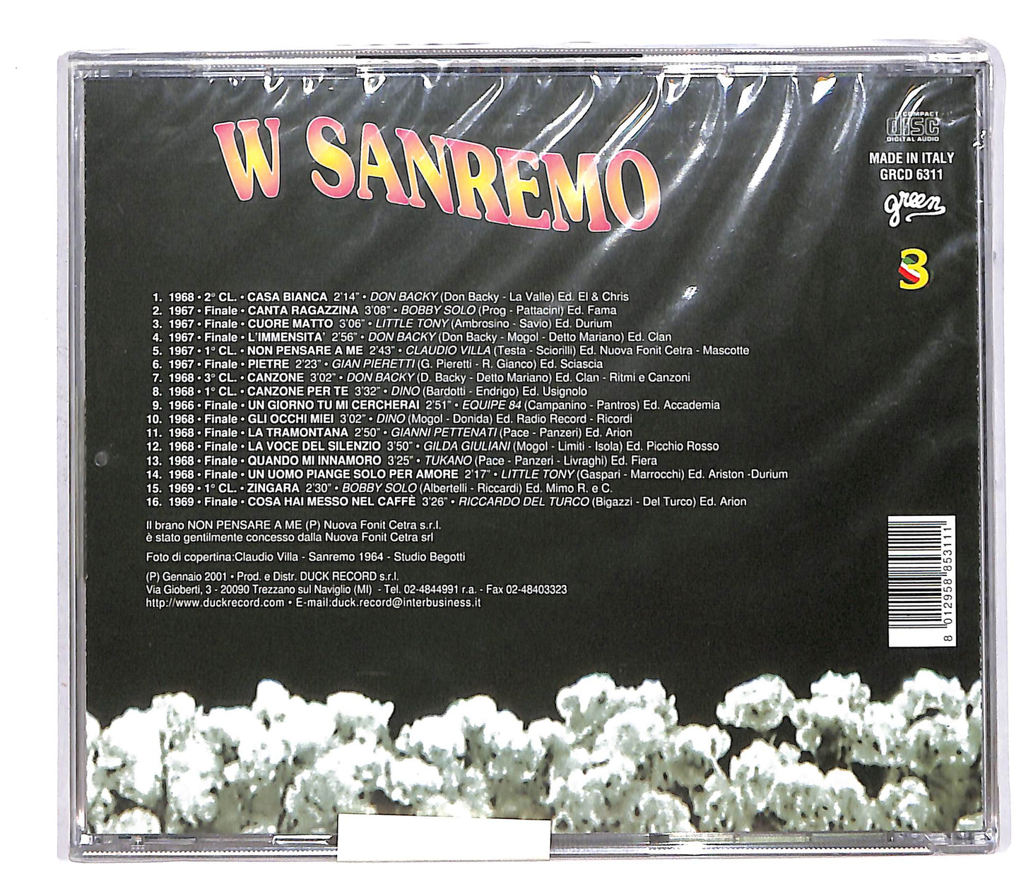 EBOND Various - W Sanremo Vol. 3 CD CD064240