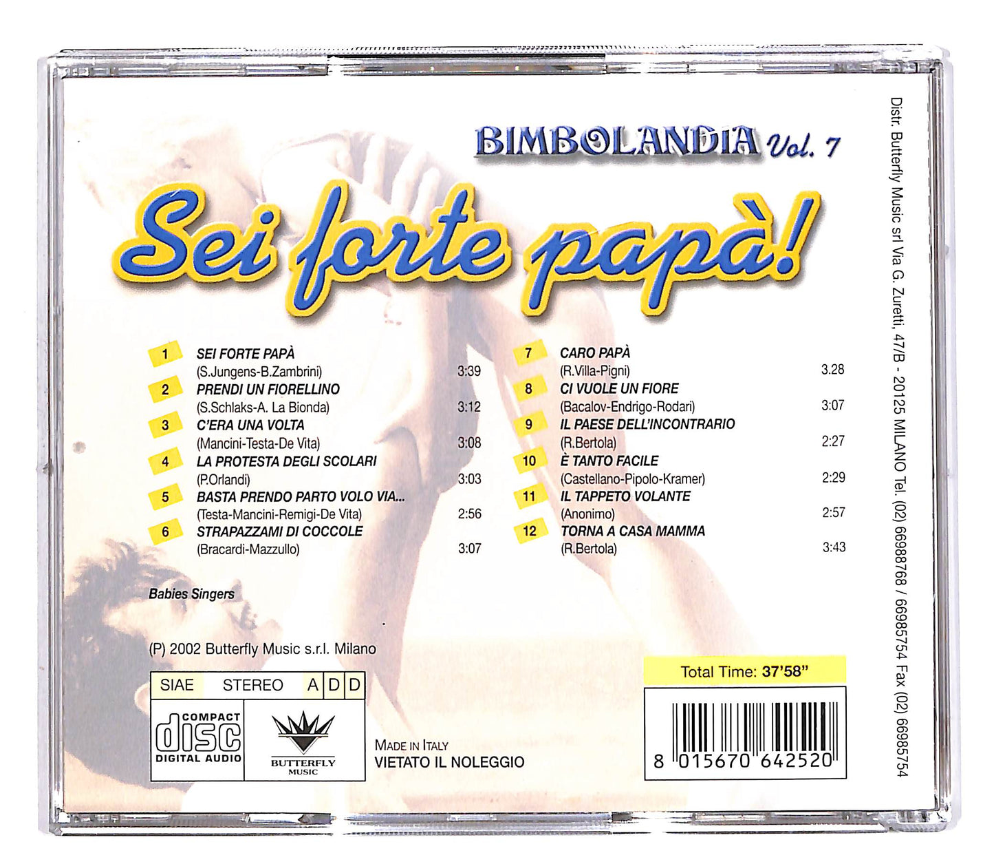 EBOND Various - Bimbolandia vol.7 Sei forte papa! CD CD064244
