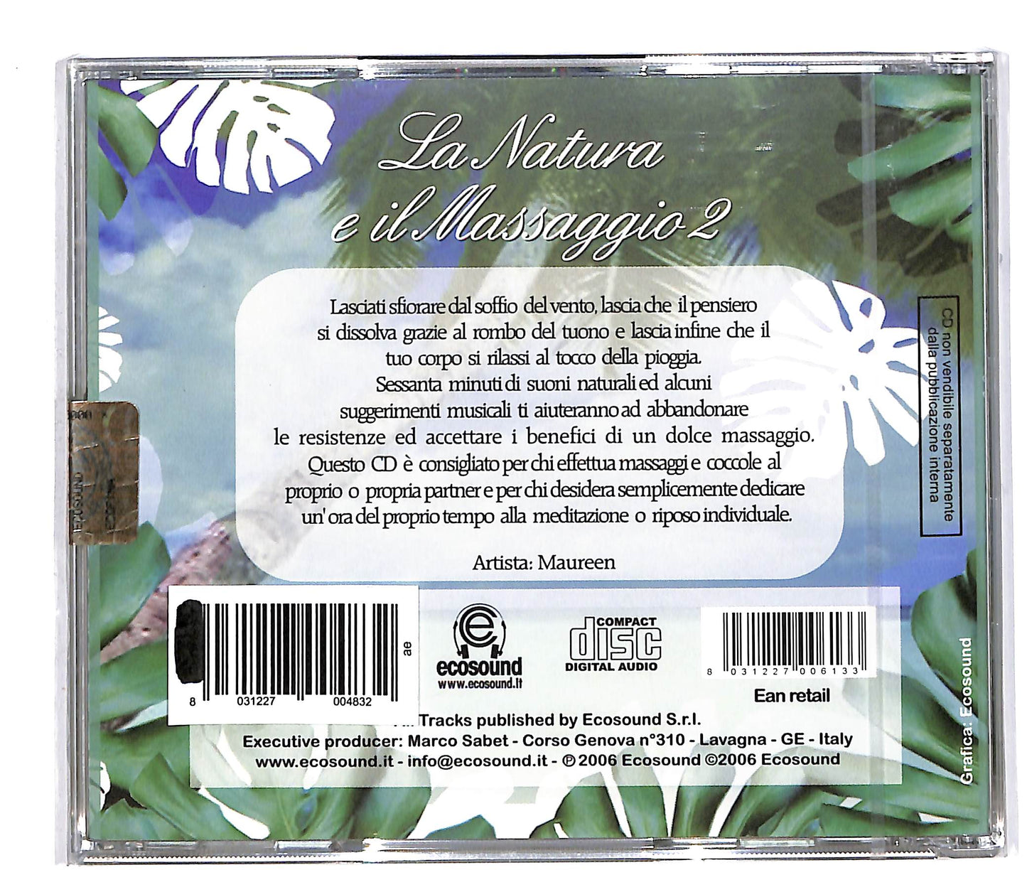 EBOND Various - La natura e il massaggio 2 CD CD064255