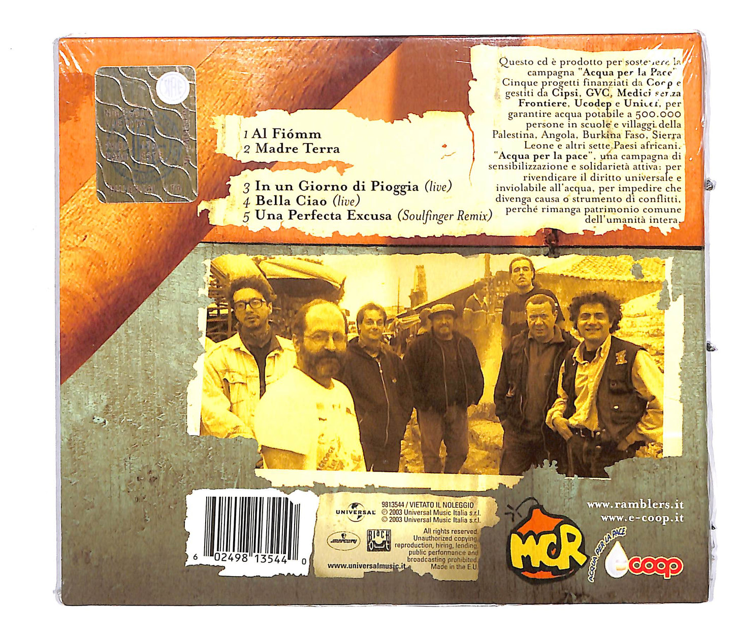 EBOND Modena City Ramblers - Gocce CD CD064302