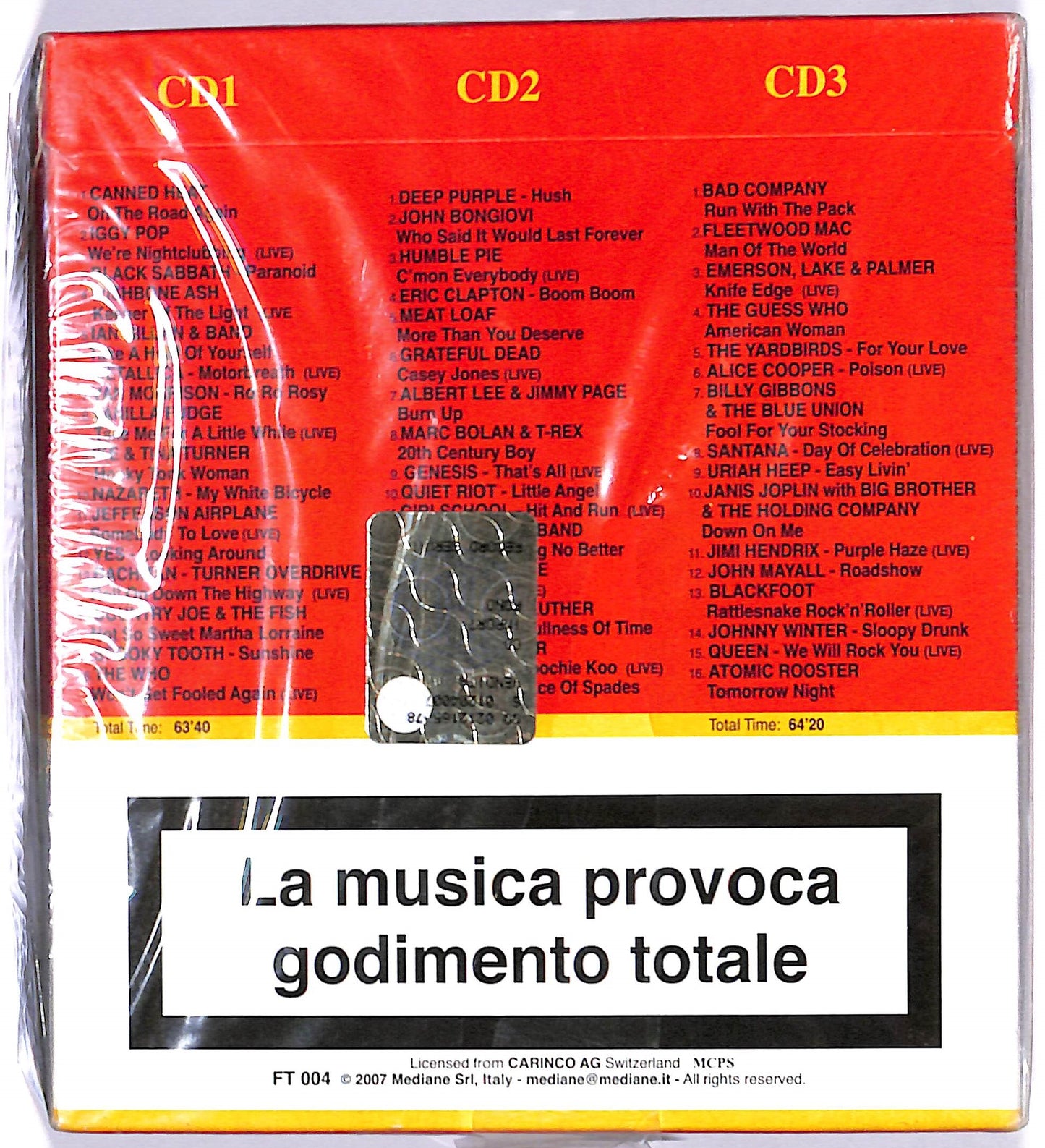 EBOND Various - Purerock with no filter  Cofanetto CD CD064331