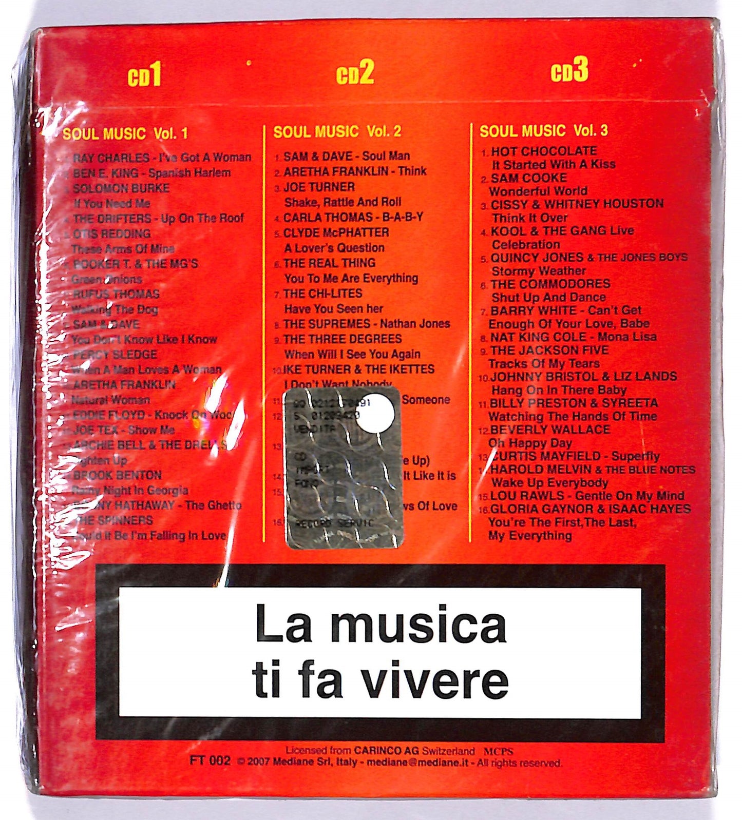 EBOND Various - Soul Music since 1960 - Cofanetto CD CD064332