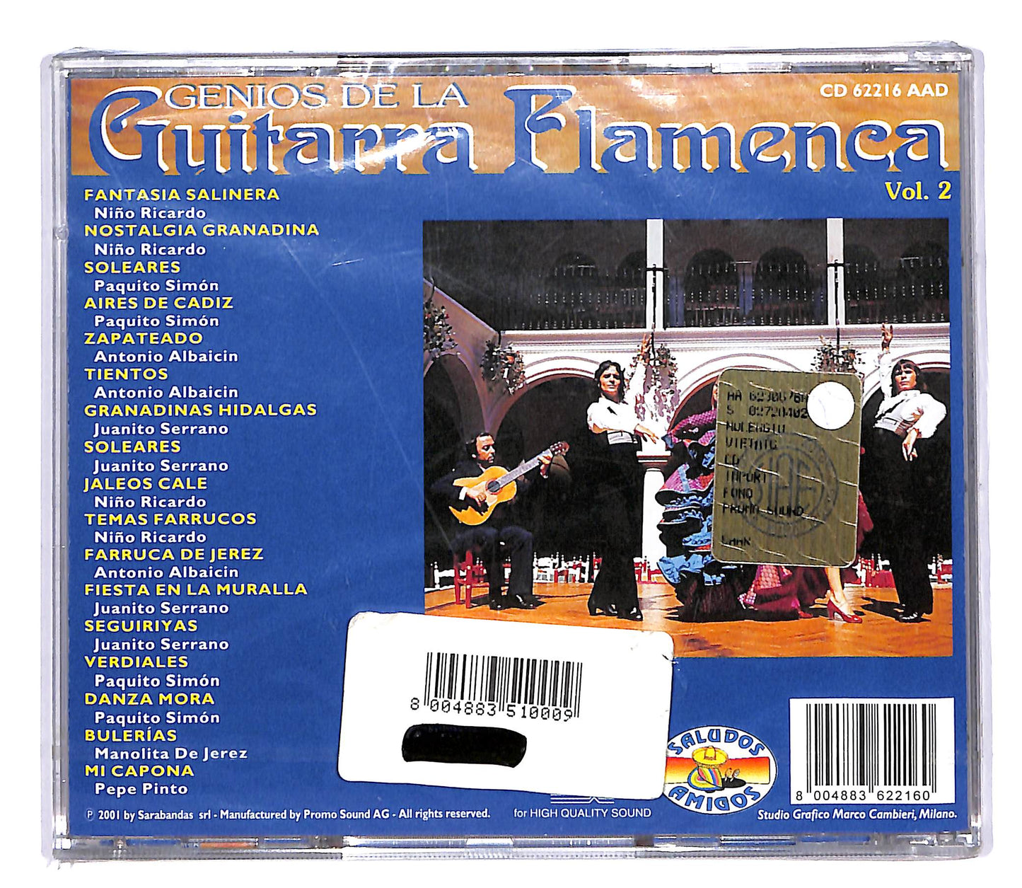 EBOND Various - Guitarra Flamenca Vol.2 CD CD064342