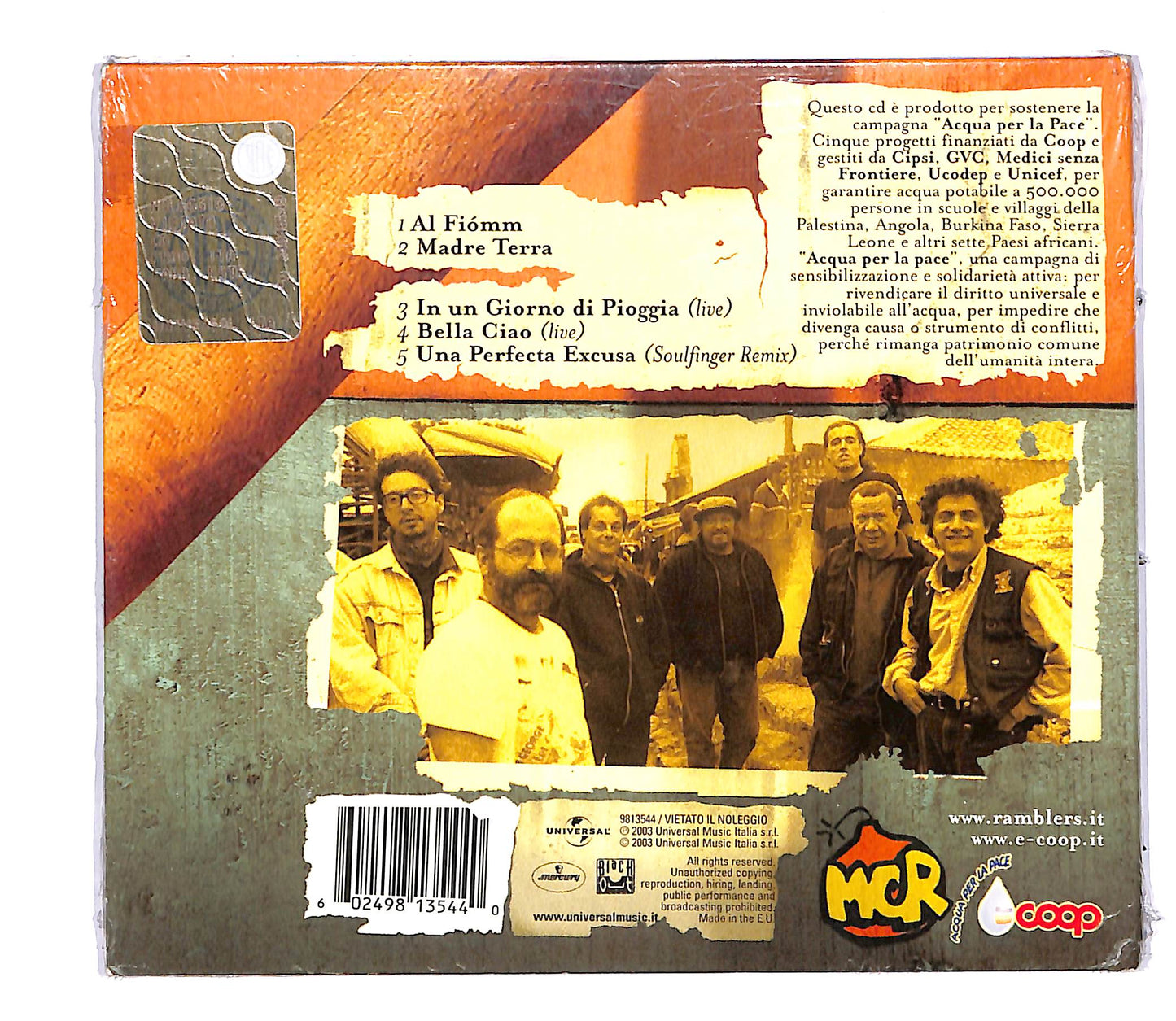 EBOND Modena City Ramblers - Gocce CD CD064347