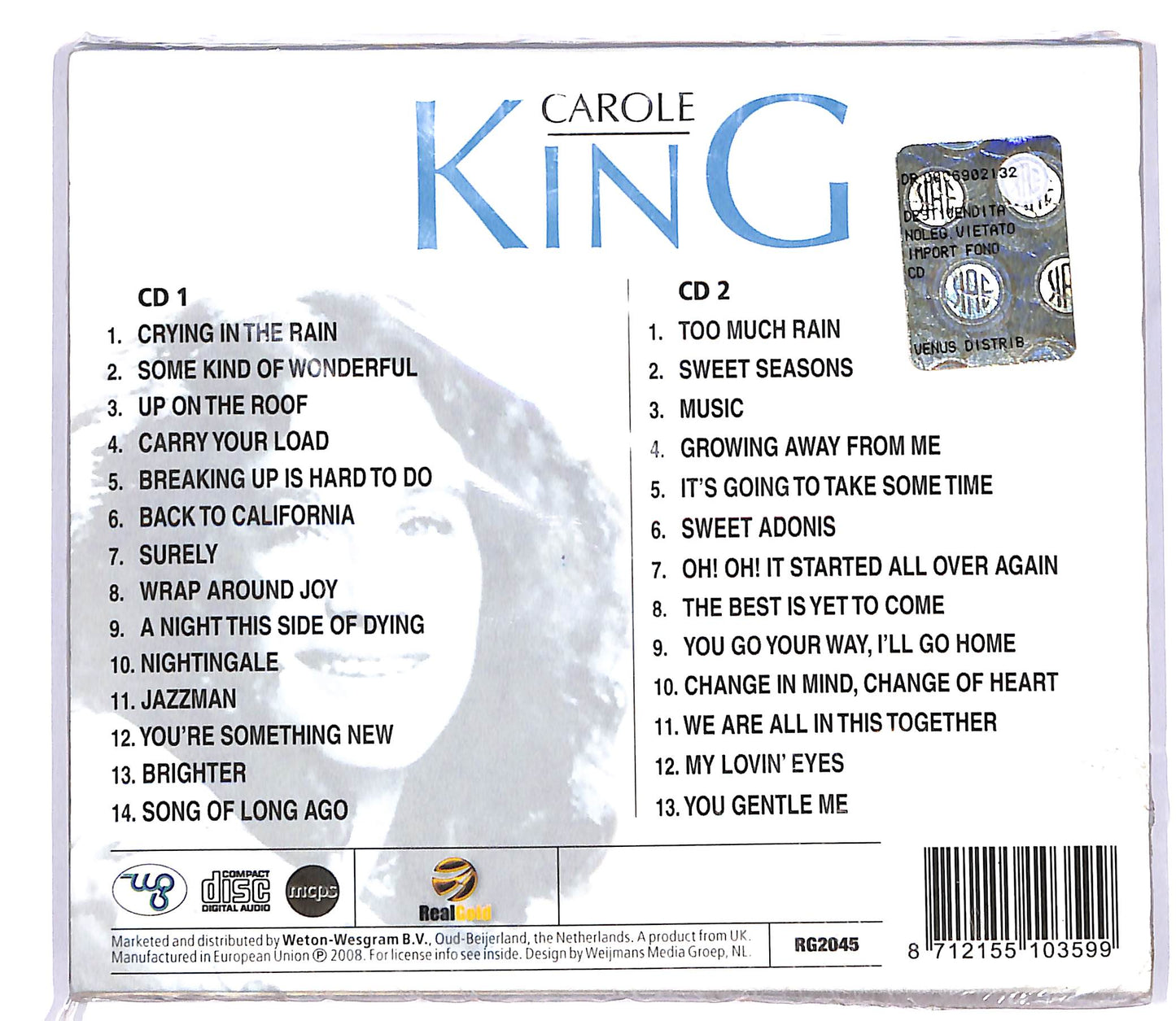 EBOND Carole King - Carole King CD CD064348