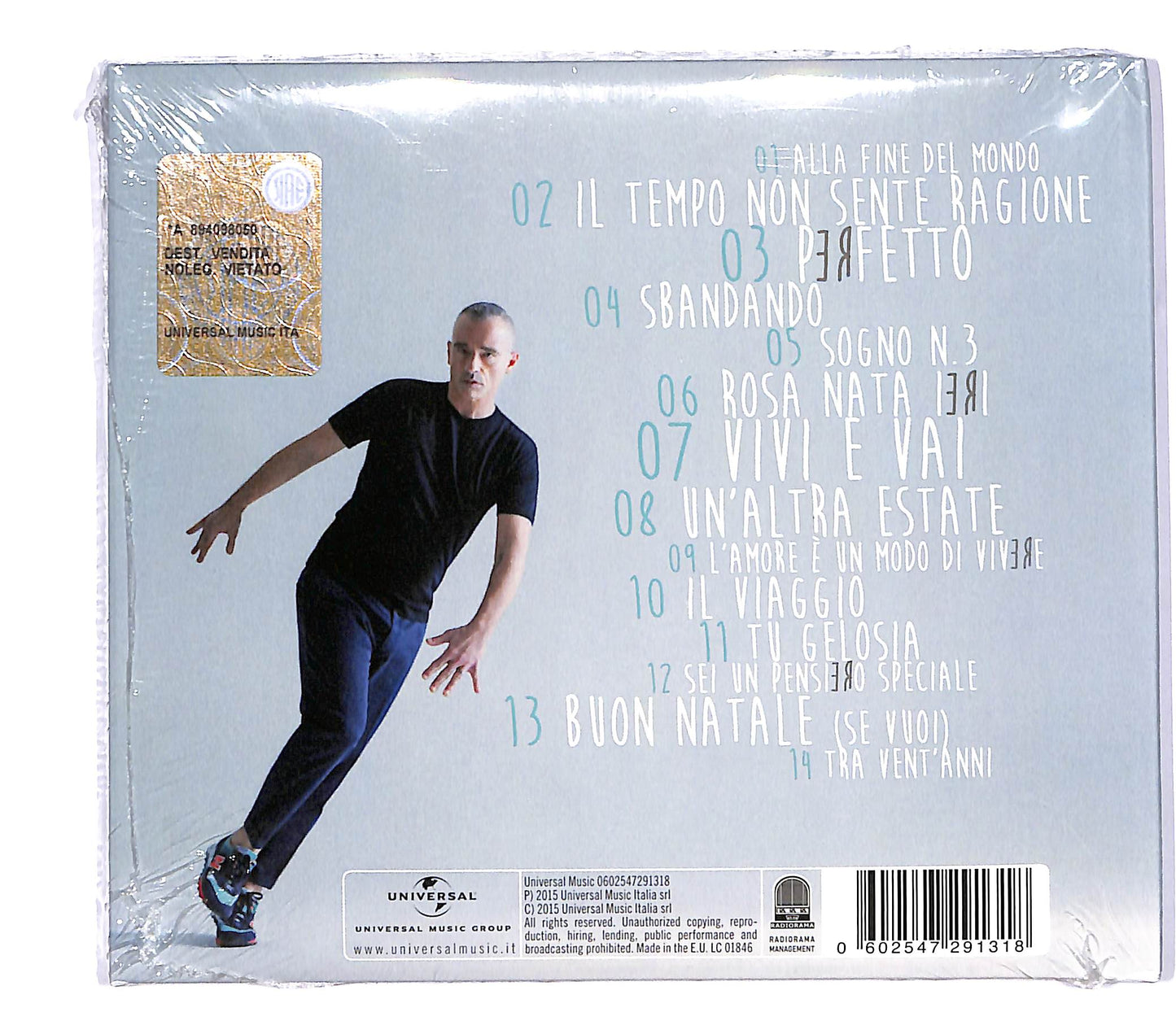 EBOND Eros Ramazzotti ‎- Perfetto Digipack CD CD064351