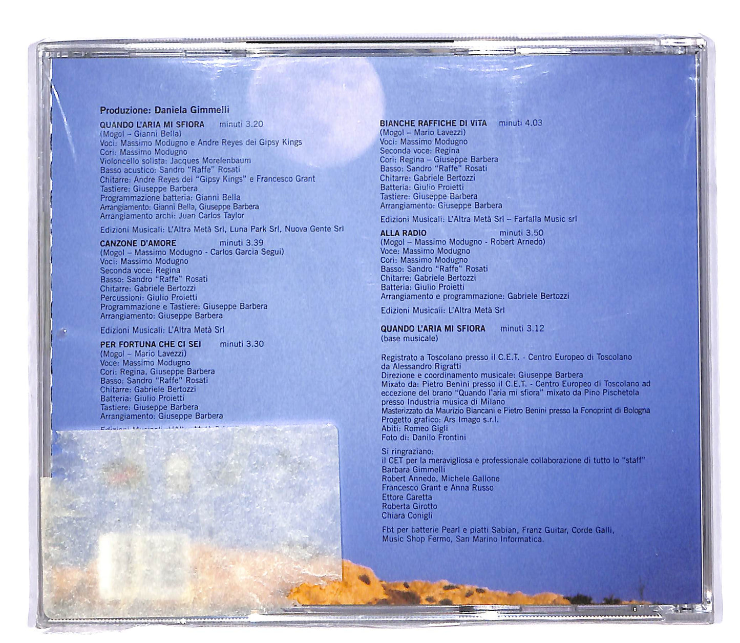 EBOND Massimo Modugno - Quando L'Aria Mi Sfiora CD CD064413