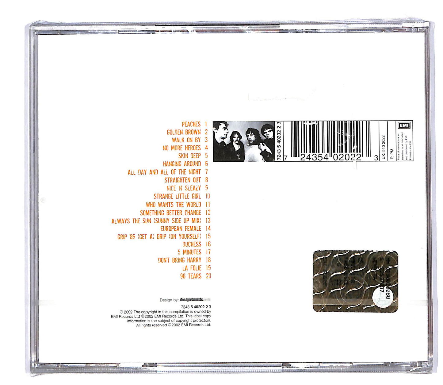 EBOND The Stranglers - Peaches The Very Best Of The Stranglers CD CD064423
