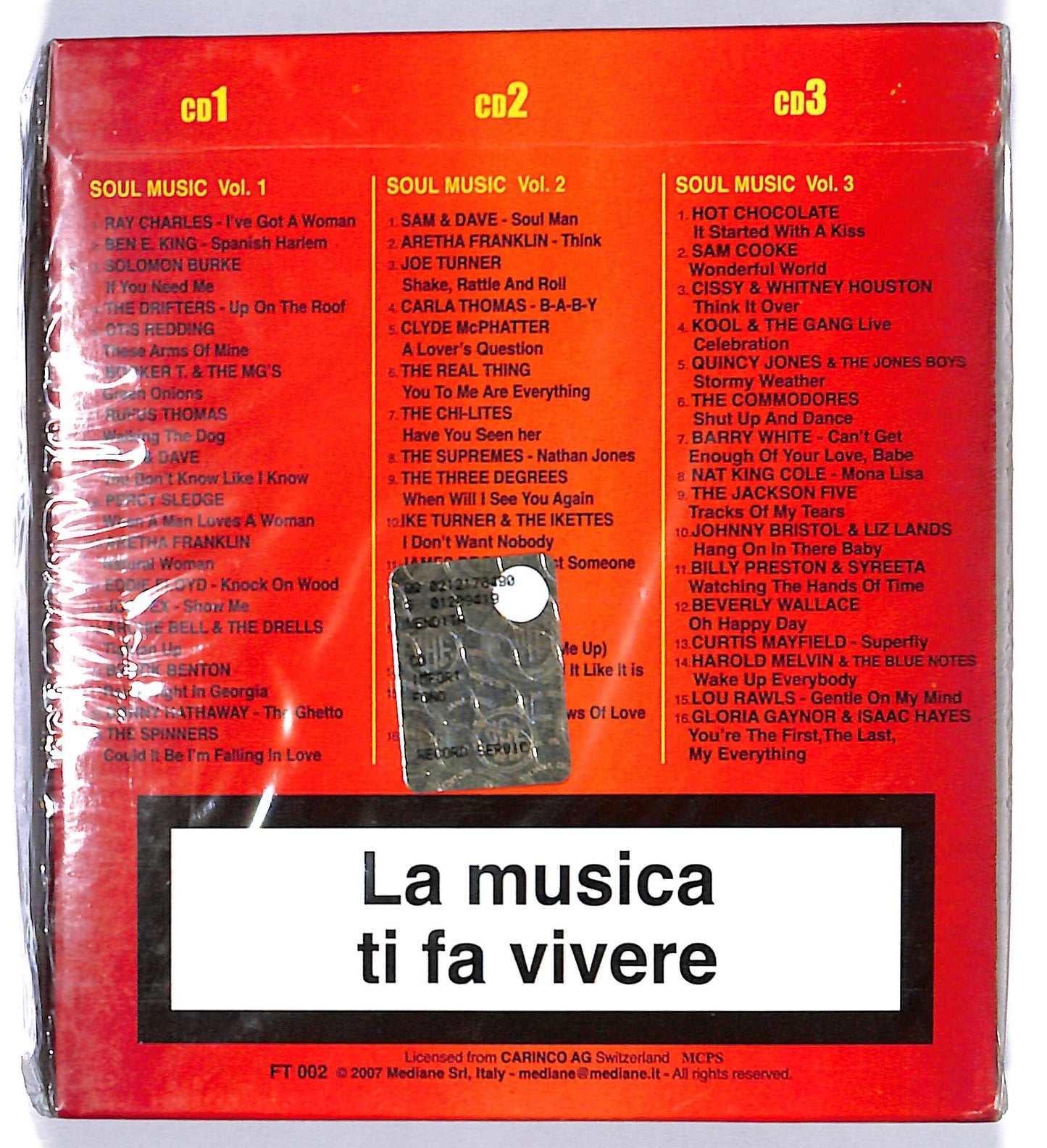 EBOND Various - Soul Music since 1960 - Cofanetto CD CD064429