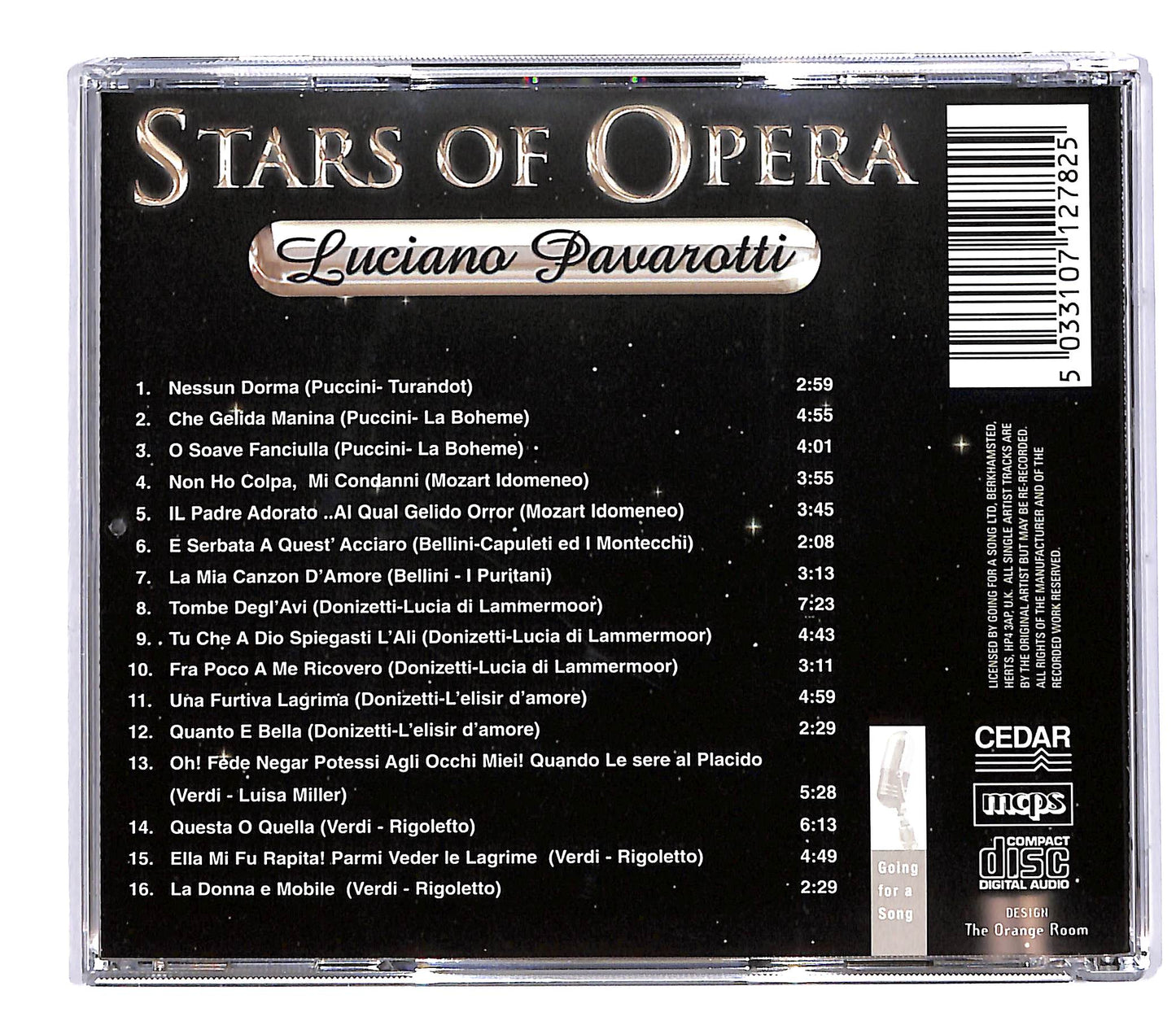 EBOND Luciano Pavarotti -Stars Of Opera Luciano Pavarotti CD CD064510