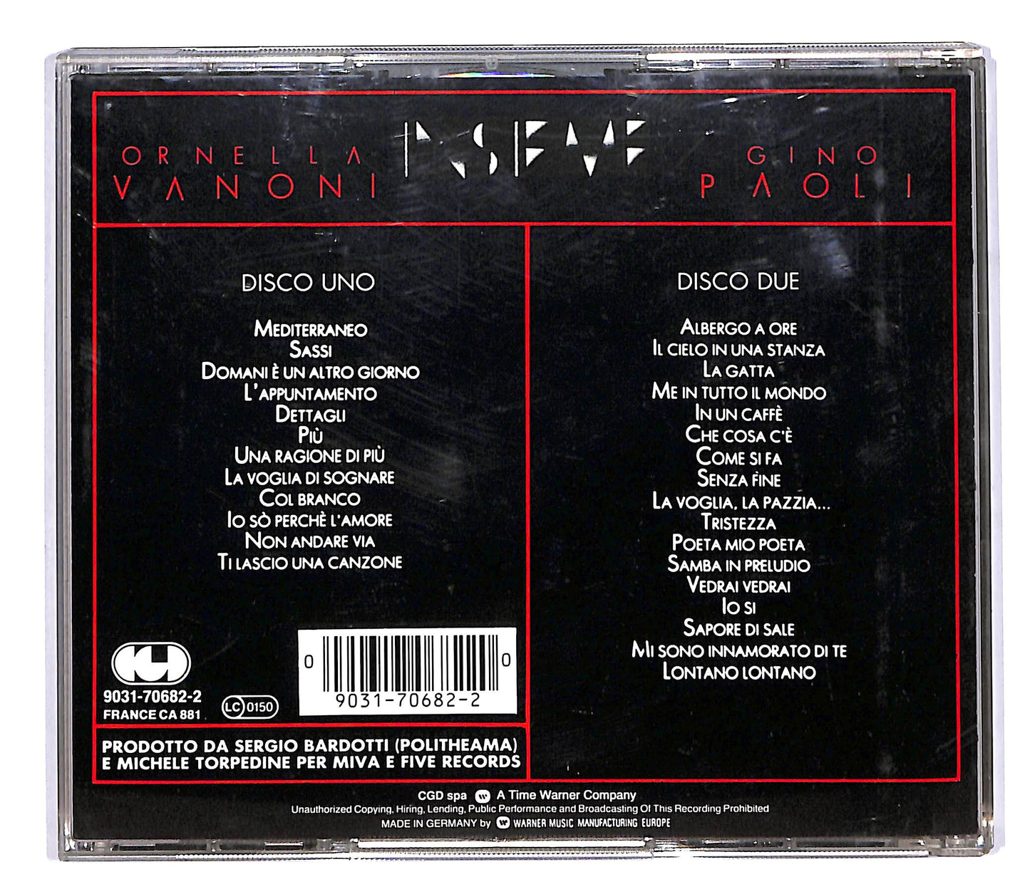 EBOND Vanoni - Paoli - Insieme CD CD064526