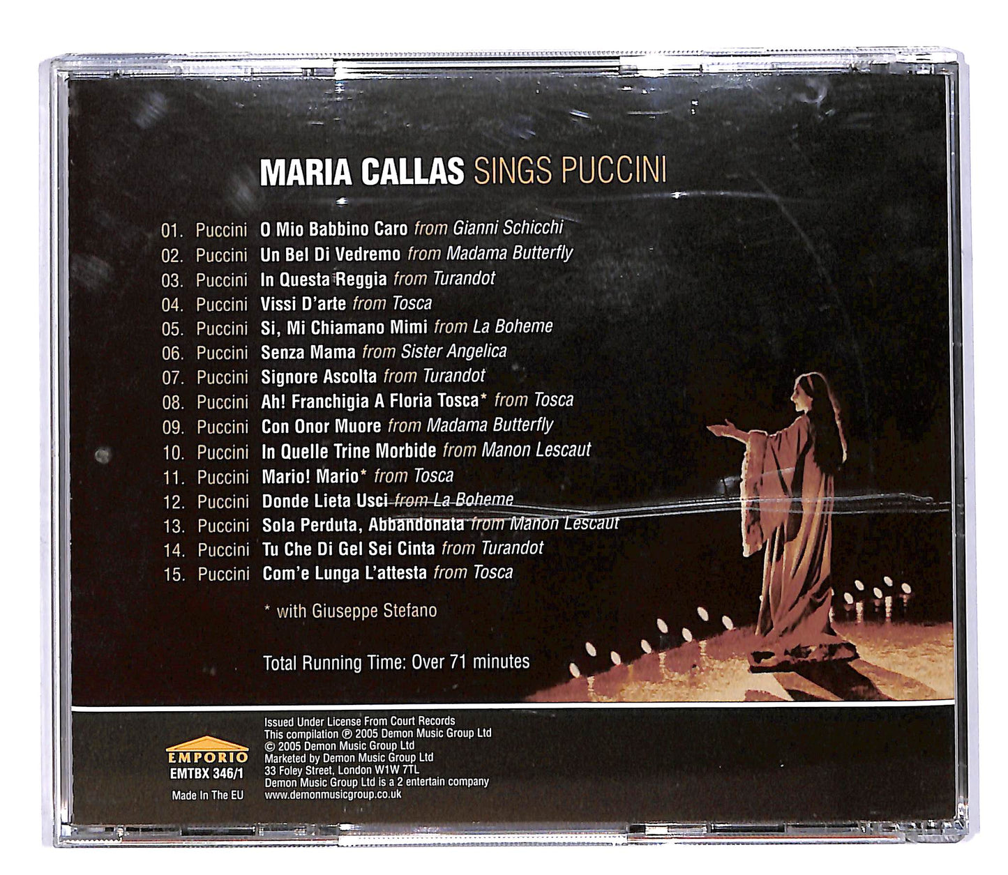 EBOND The Essential Maria Callas - Sings Puccini vol 1 EDITORIALE CD CD064601