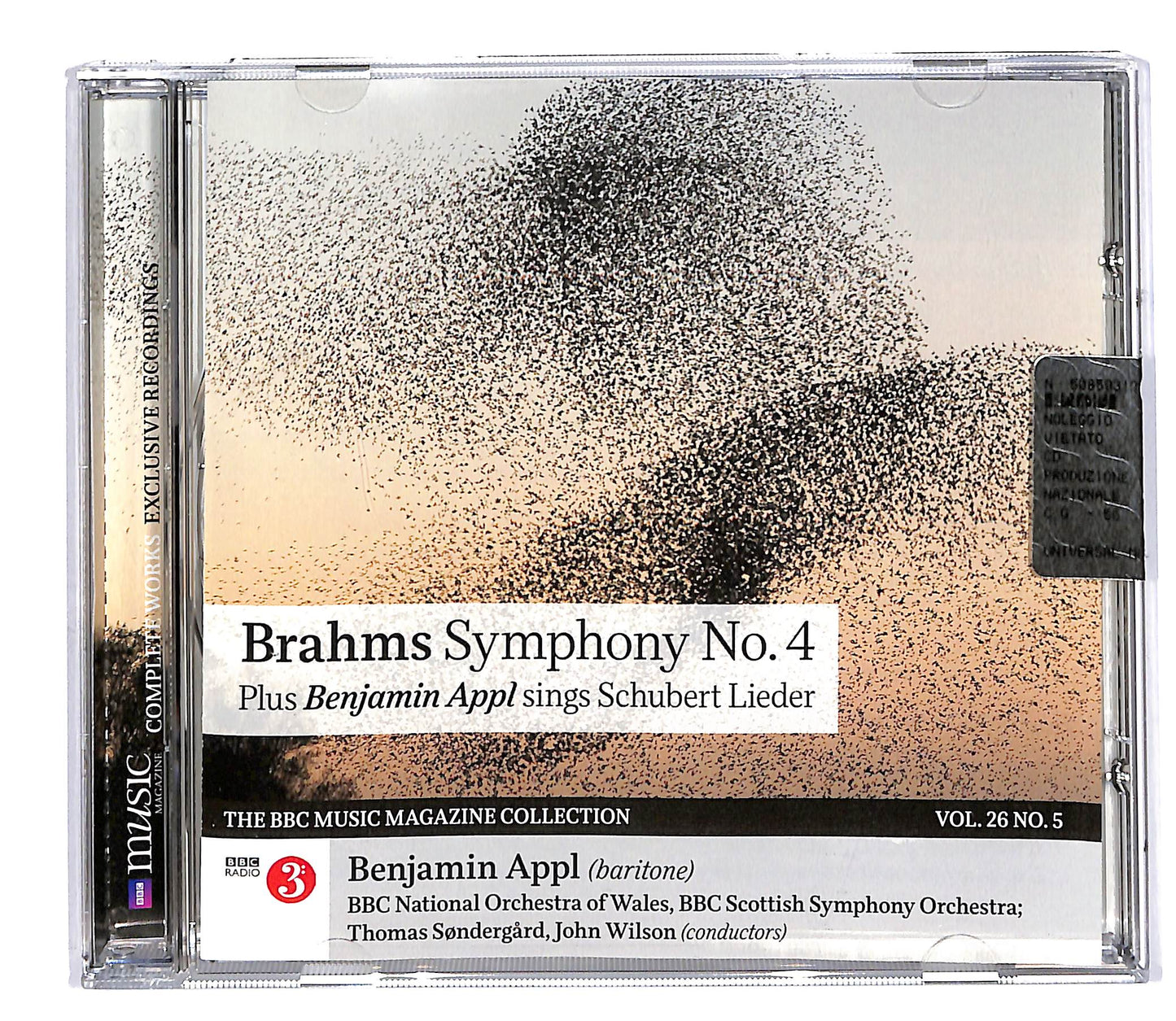 EBOND Schubert Lieder - Brahms Symphony No. 4 EDITORIALE CD CD064609