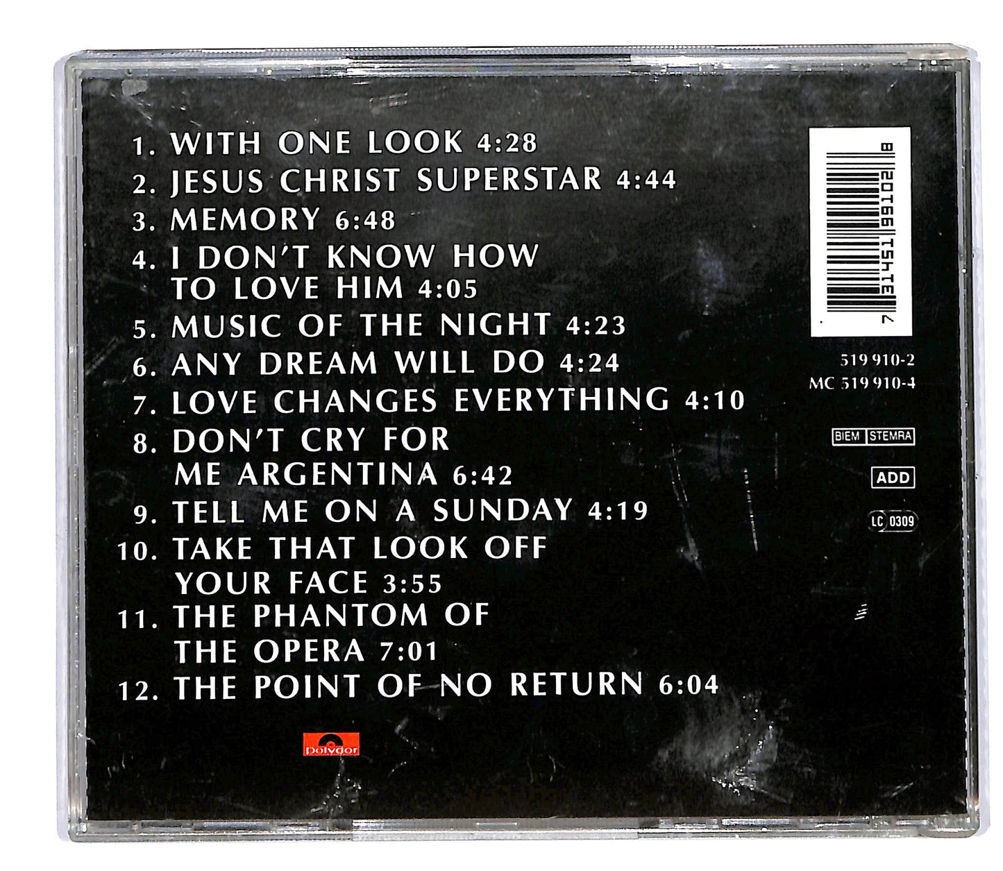 EBOND James Last And His Orchestra - Plays Andrew Lloyd Webber CD CD064613