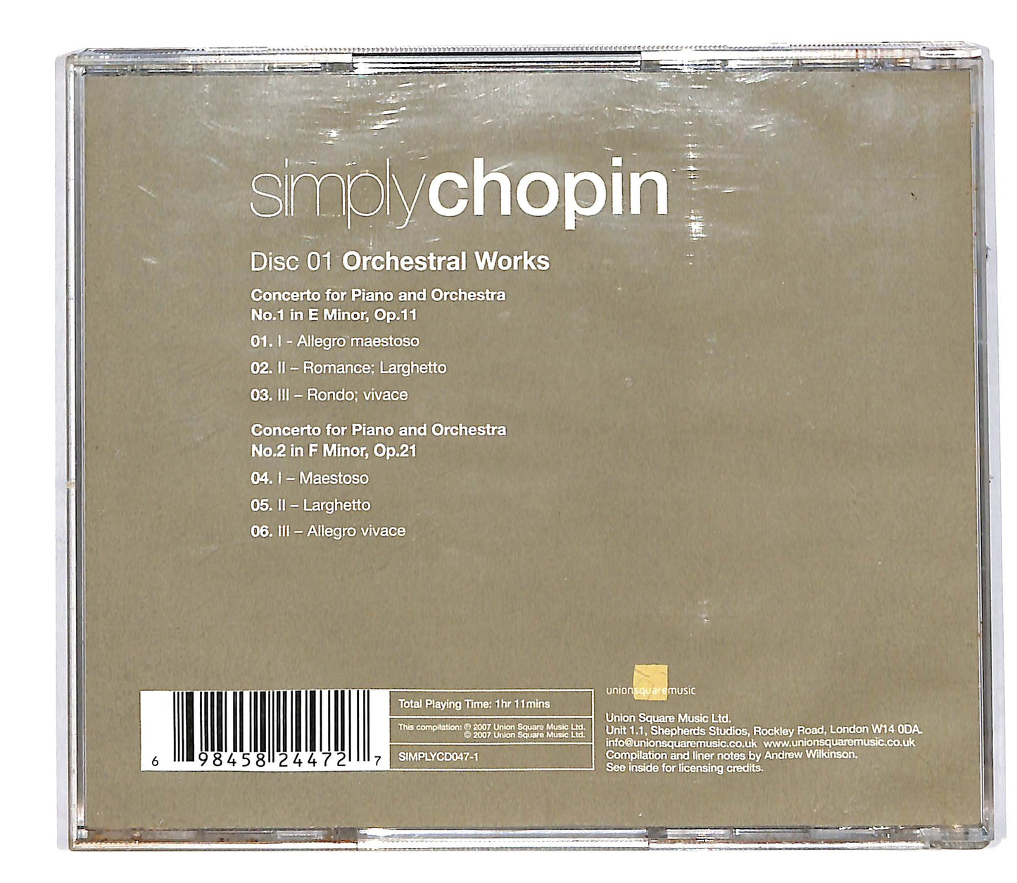EBOND Chopin - Simply Chopin CD CD064628