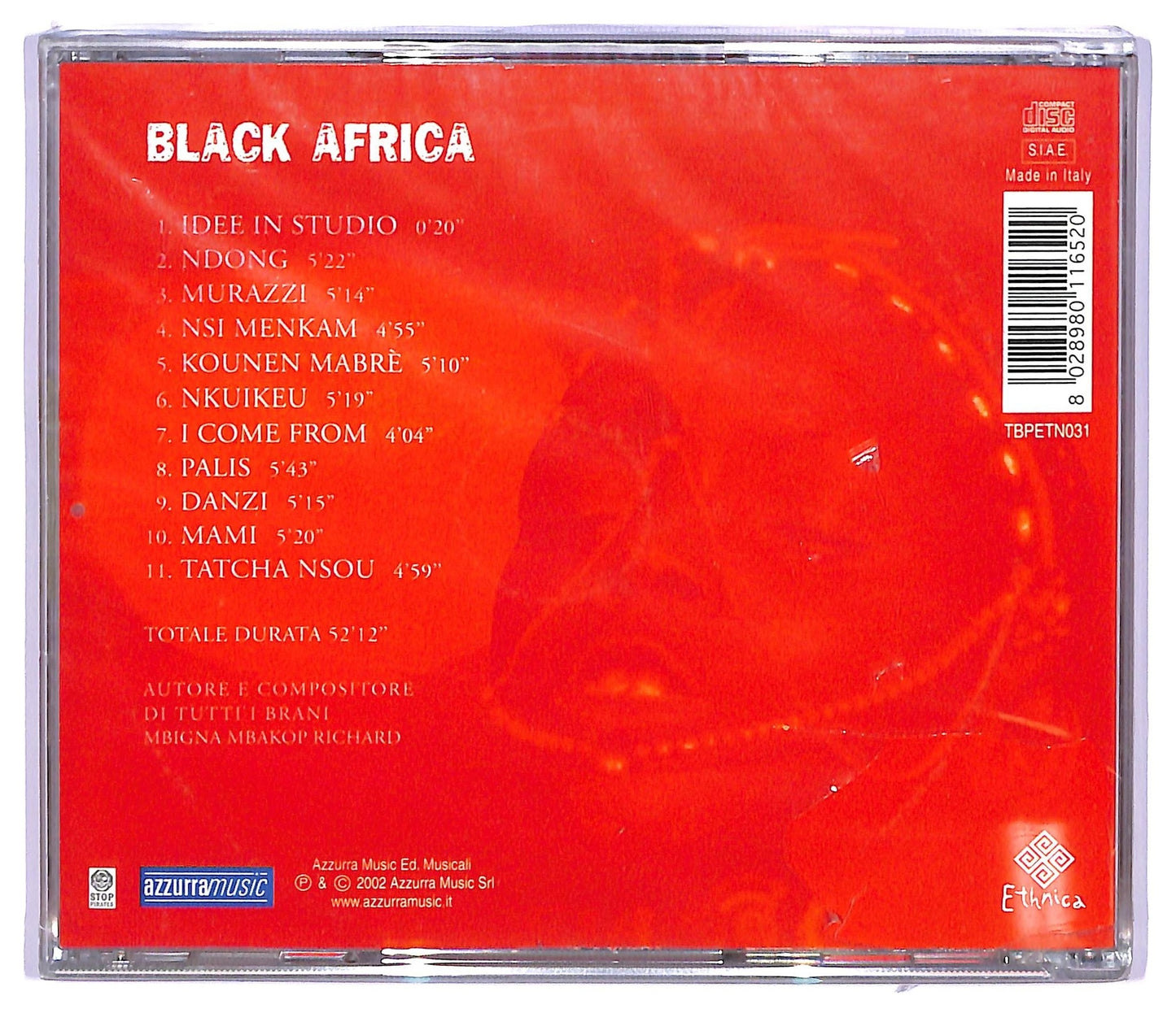 EBOND Black Africa - Black Africa CD CD064853