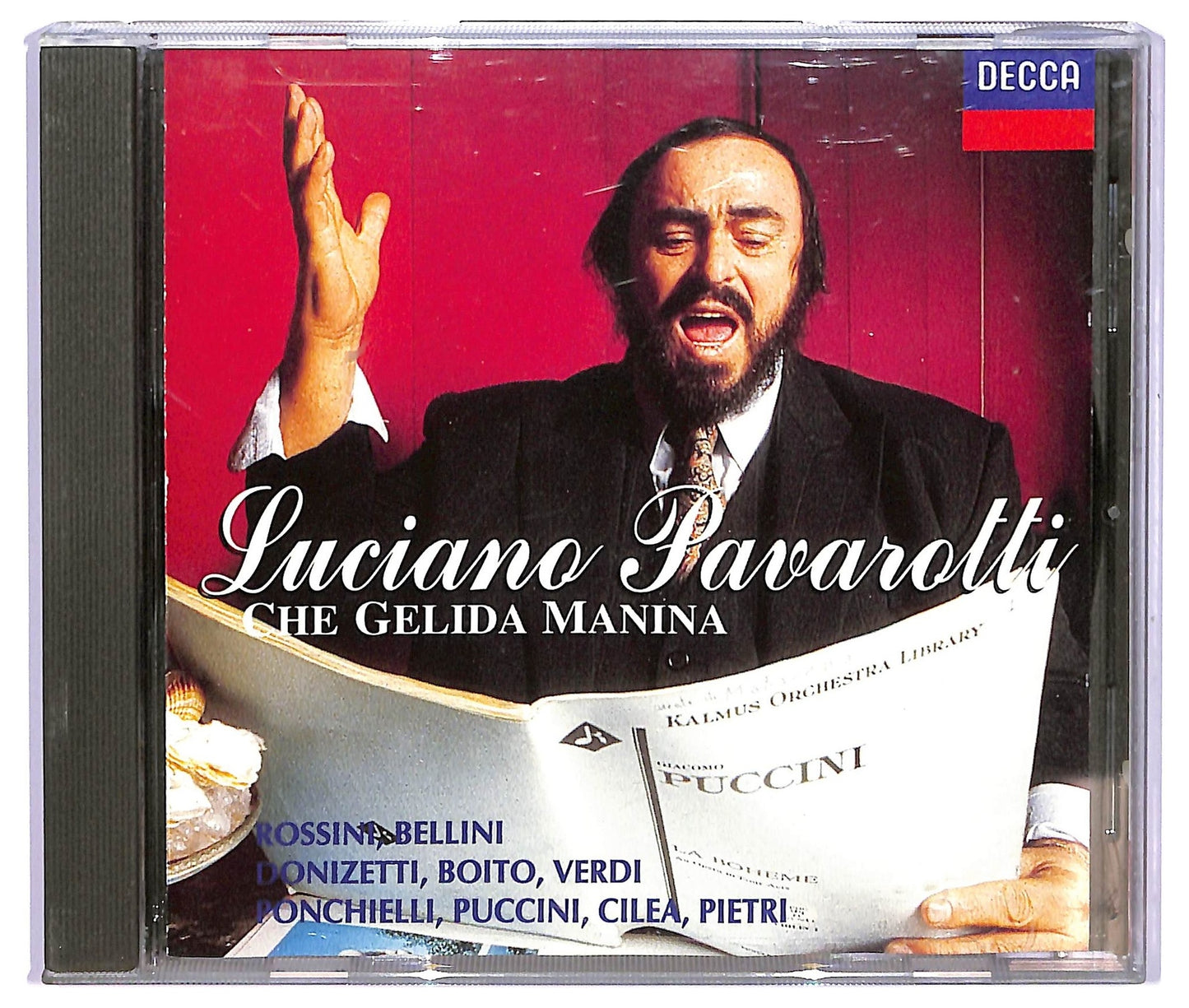 EBOND Luciano Pavarotti - Che Gelida Manina ALBUM EDITORIALE JEWEL CASE CD CD064910