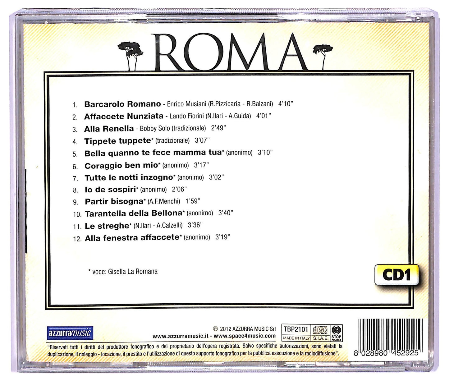 EBOND Various - Roma cd 1 CD064915