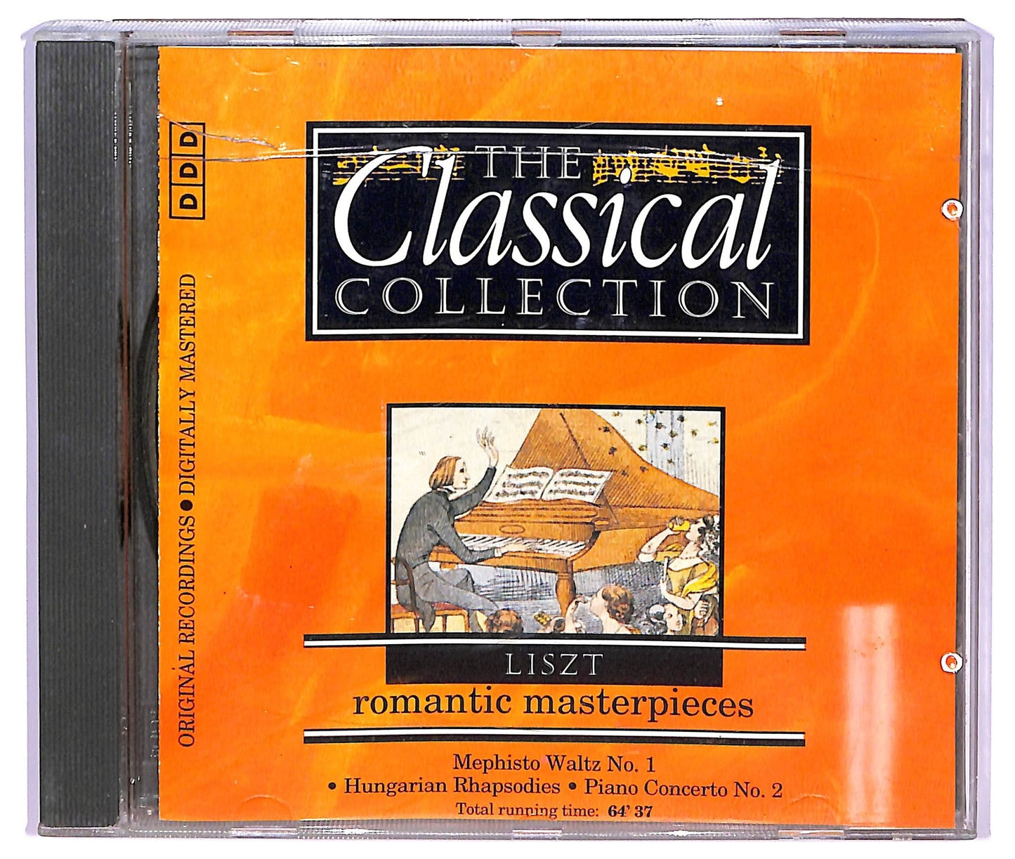 EBOND Franz Liszt Romantic Masterpieces ALBUM EDITORIALE JEWEL CASE CD CD065008
