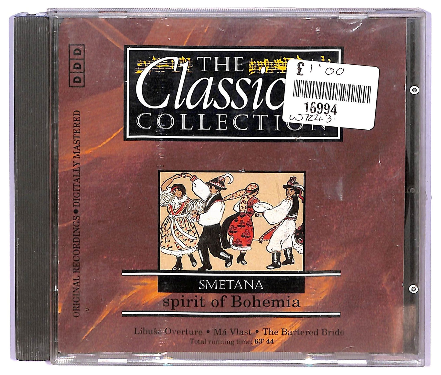 EBOND Smetana - Spirit Of Bohemia ALBUM EDITORIALE JEWEL CASE CD CD065014