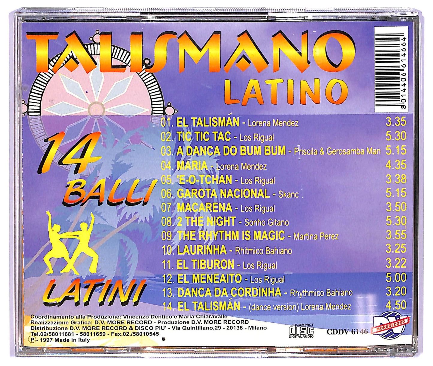 EBOND Various - Talismano Latino CD CD065044