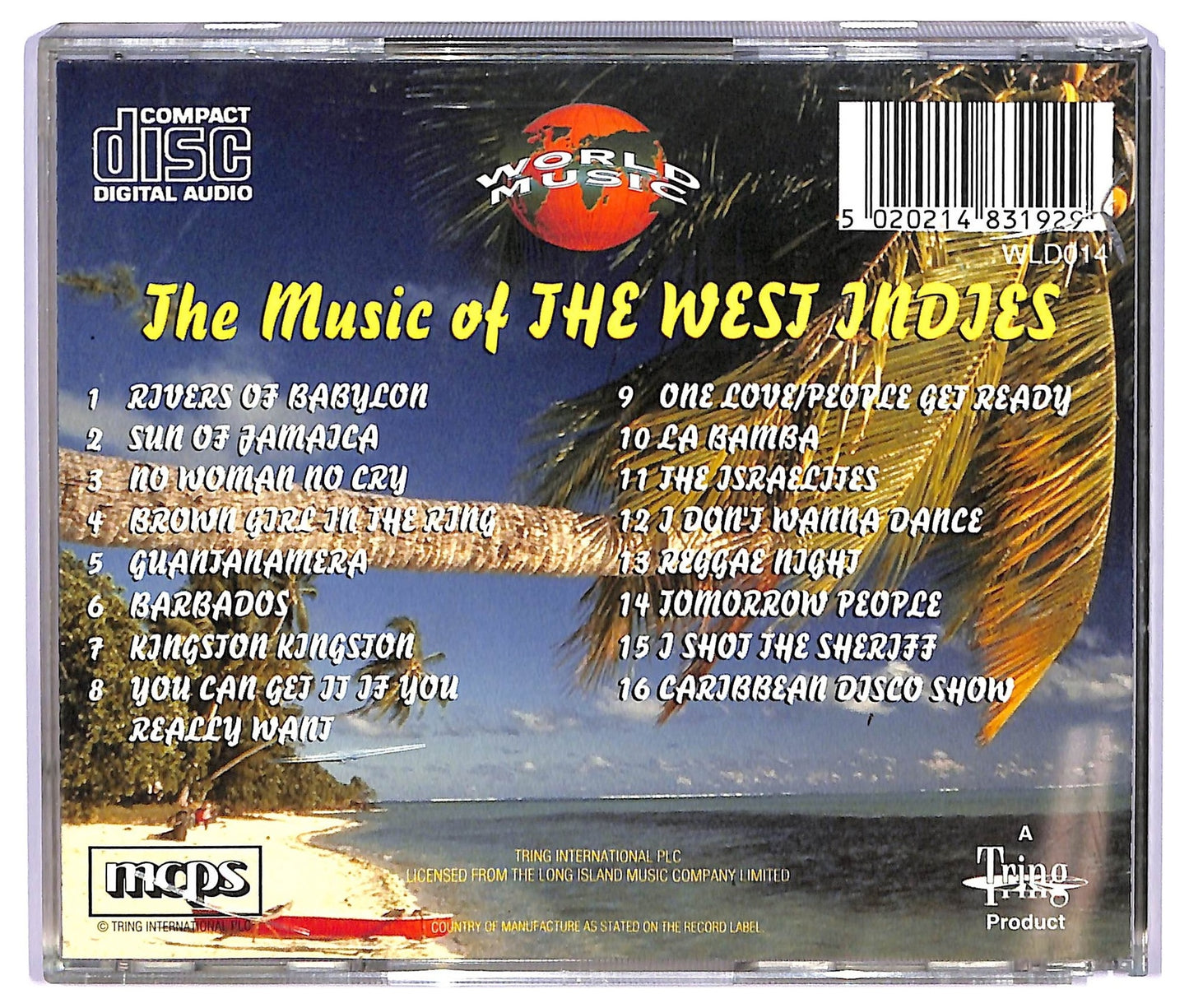 EBOND Various - The Music Of The West Indies CD CD065104