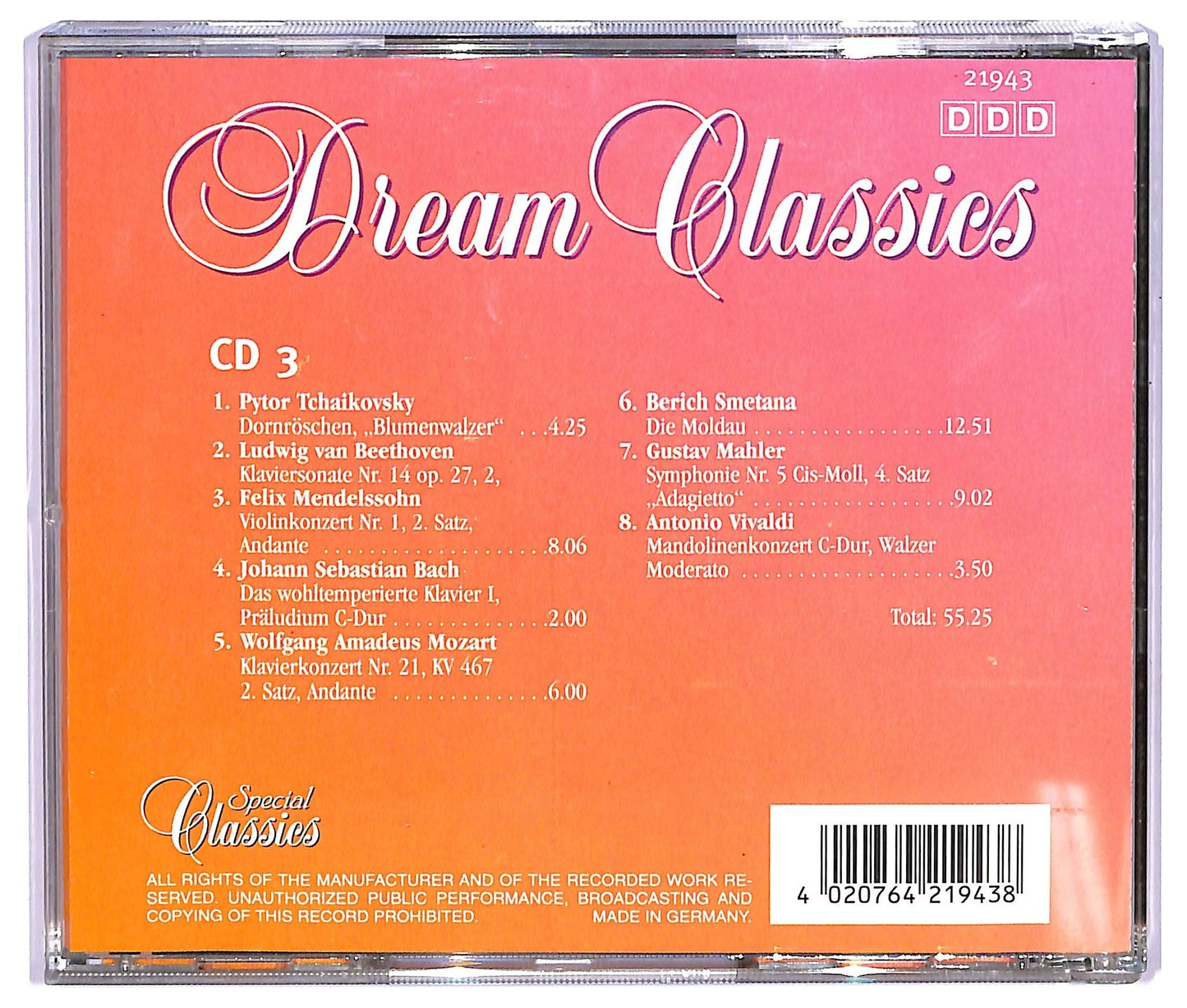 EBOND Various - Dream Classics cd 3 CD065111