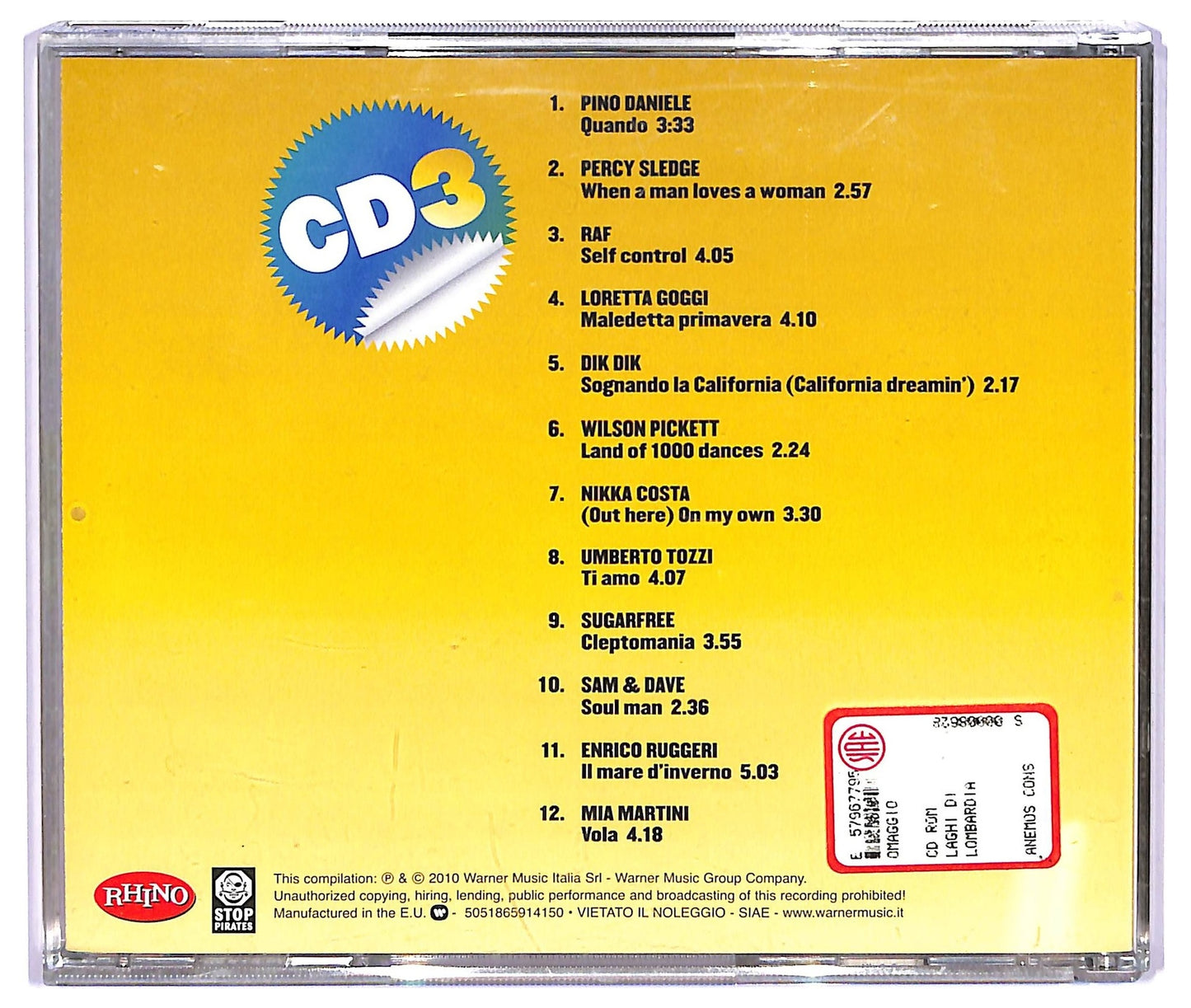 EBOND Various - Tutti Numero Uno cd3 CD065116