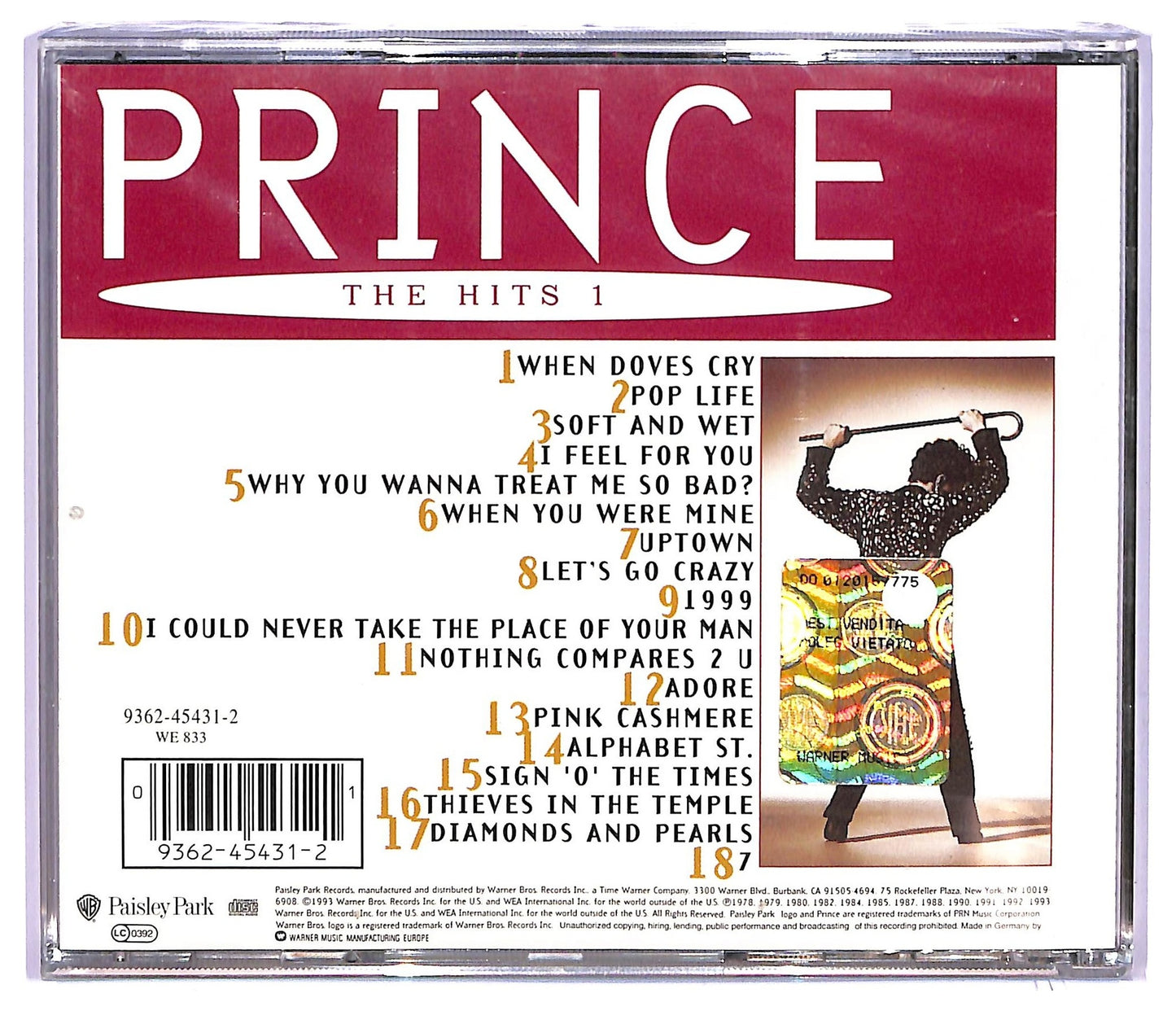 EBOND Prince - The Hits 1 CD CD065146