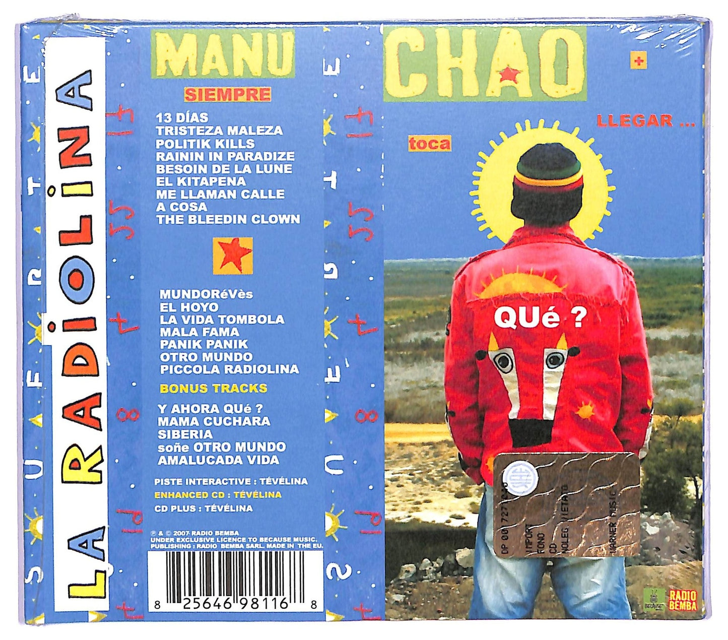 EBOND Manu Chao - La Radiolina CD CD065150