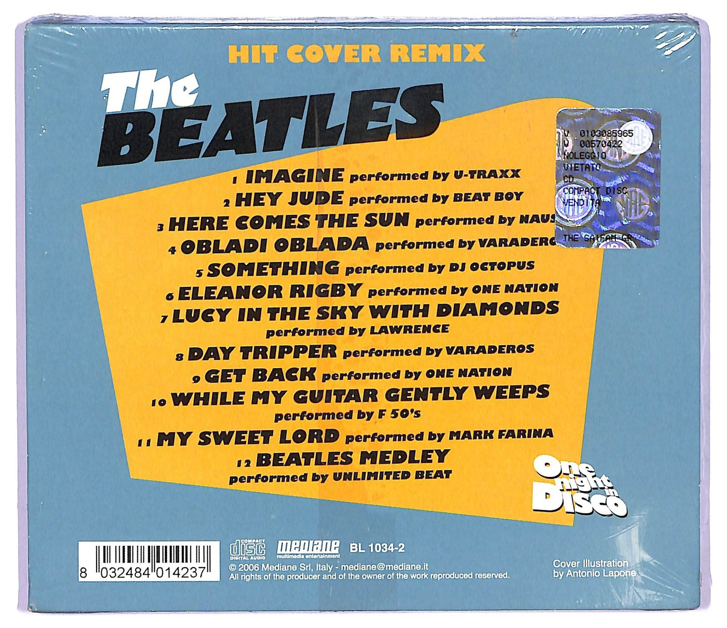 EBOND Various - One Night In Disco - The Beatles CD CD065157