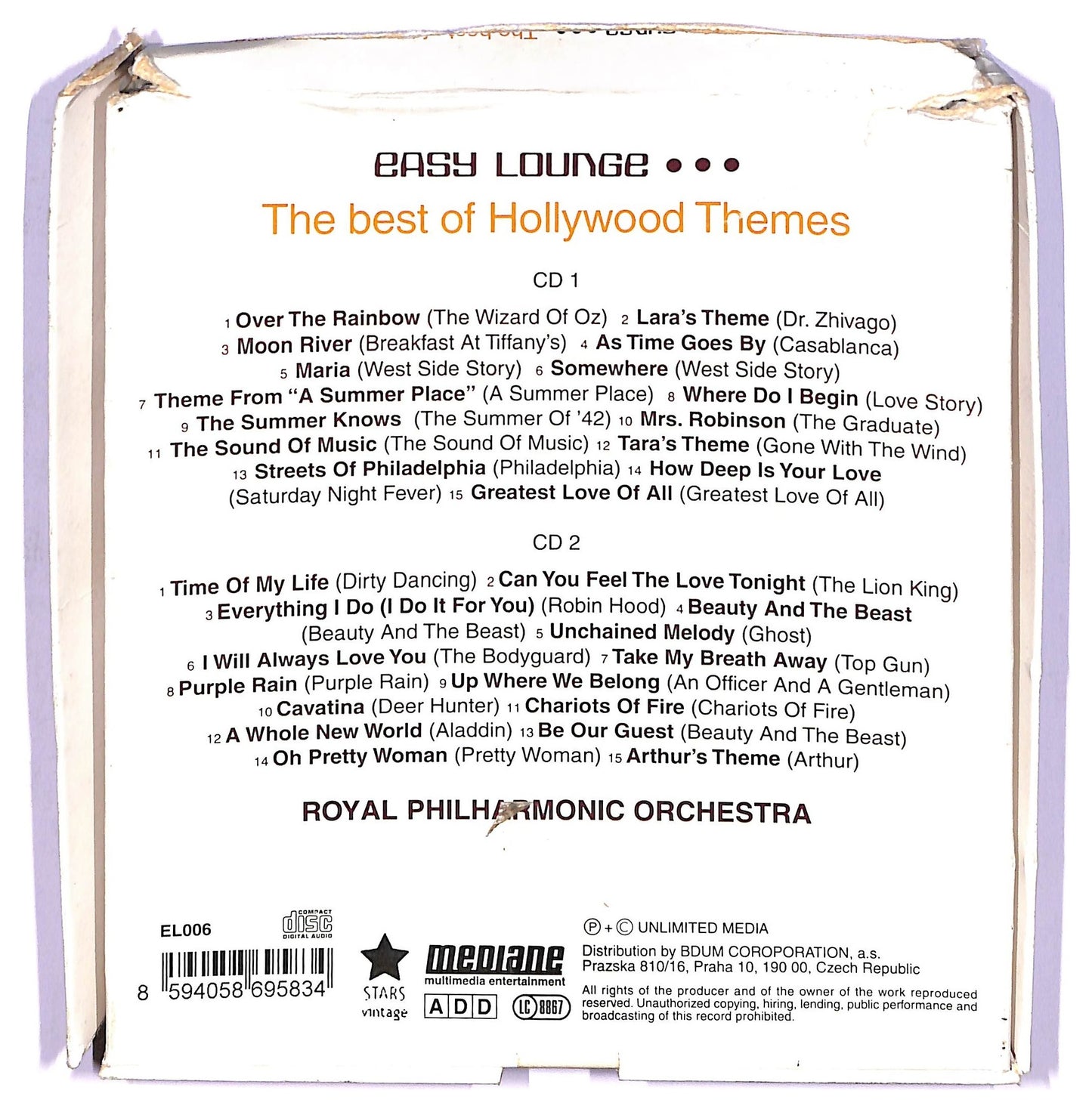 EBOND Royal Philharmonic Orchestra - The Best Of Hollywood Themes CD CD065214