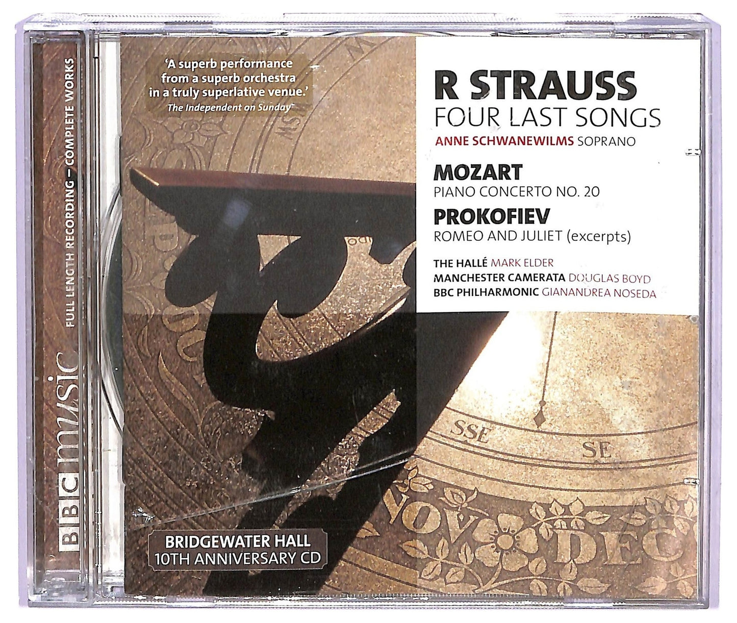 EBOND R Strauss Mozart Prokofiev - Four Last Songs Piano CD CD065229