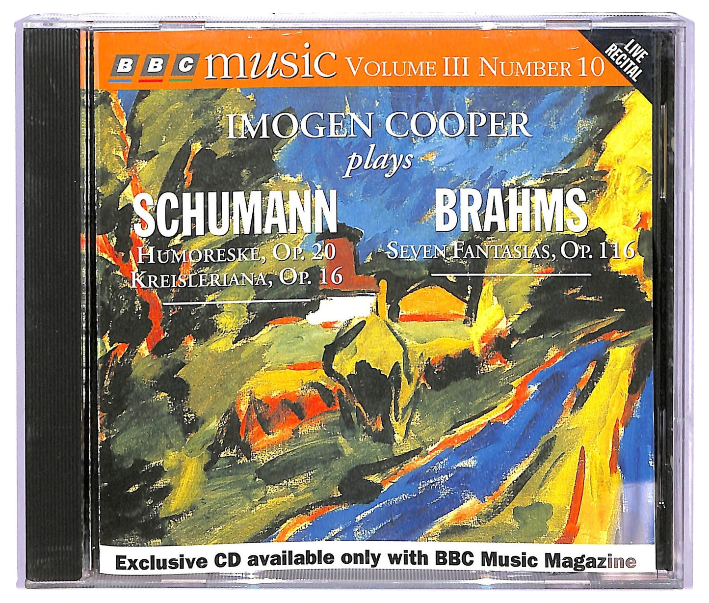 EBOND Imogen Cooper Schumann Brahms - Imogen Cooper Plays Schumann & Brahms CD CD065420