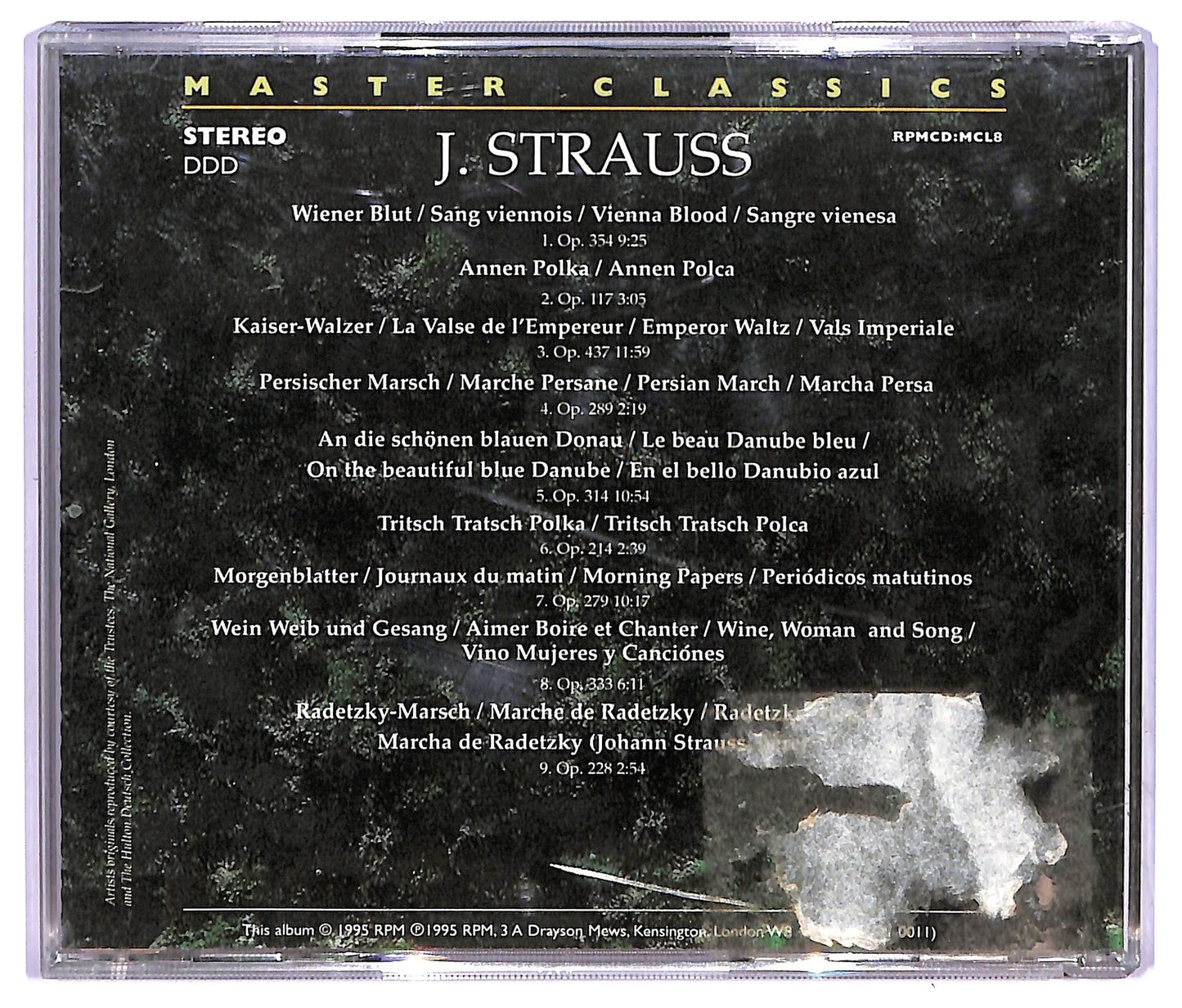 EBOND Strauss - Strauss Master Classics CD CD065428