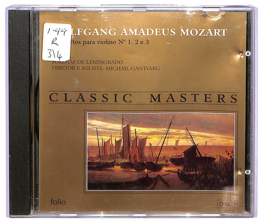 EBOND Mozart  - Concertos Para Violino Nº 1, 2 E 3 CD CD065432