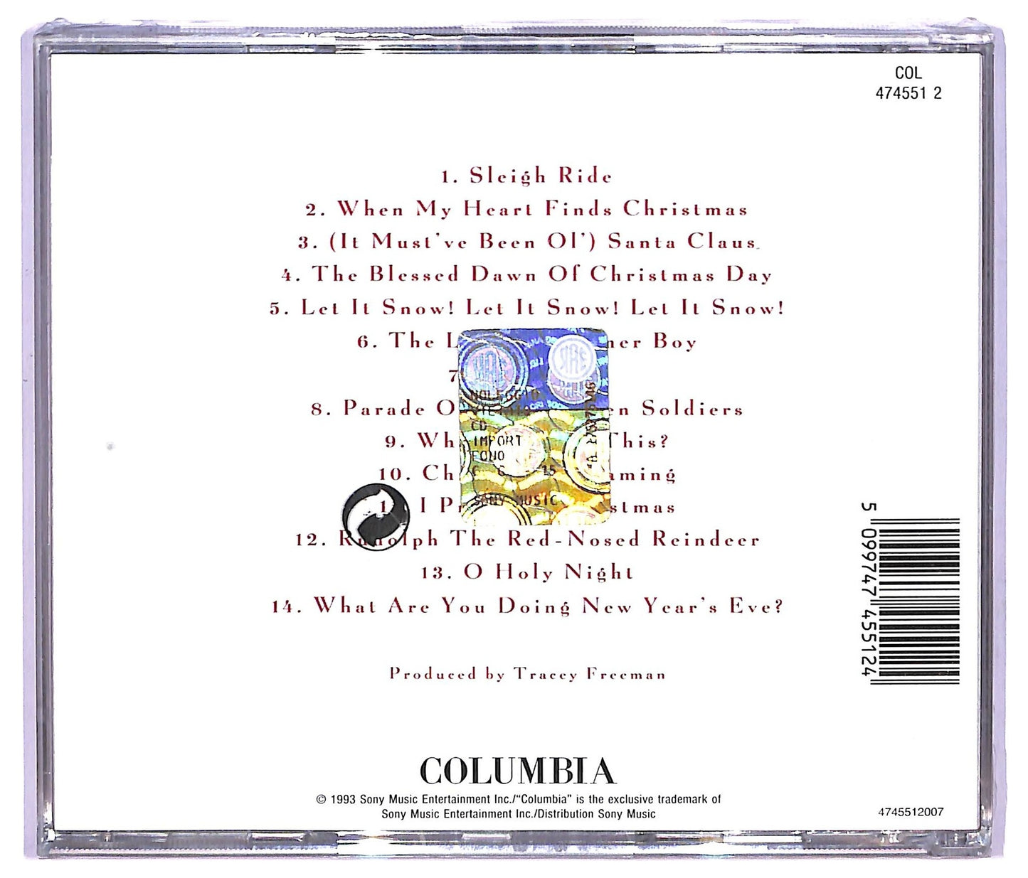 EBOND Harry Connick, Jr. - When My Heart Finds Christmas CD CD065435