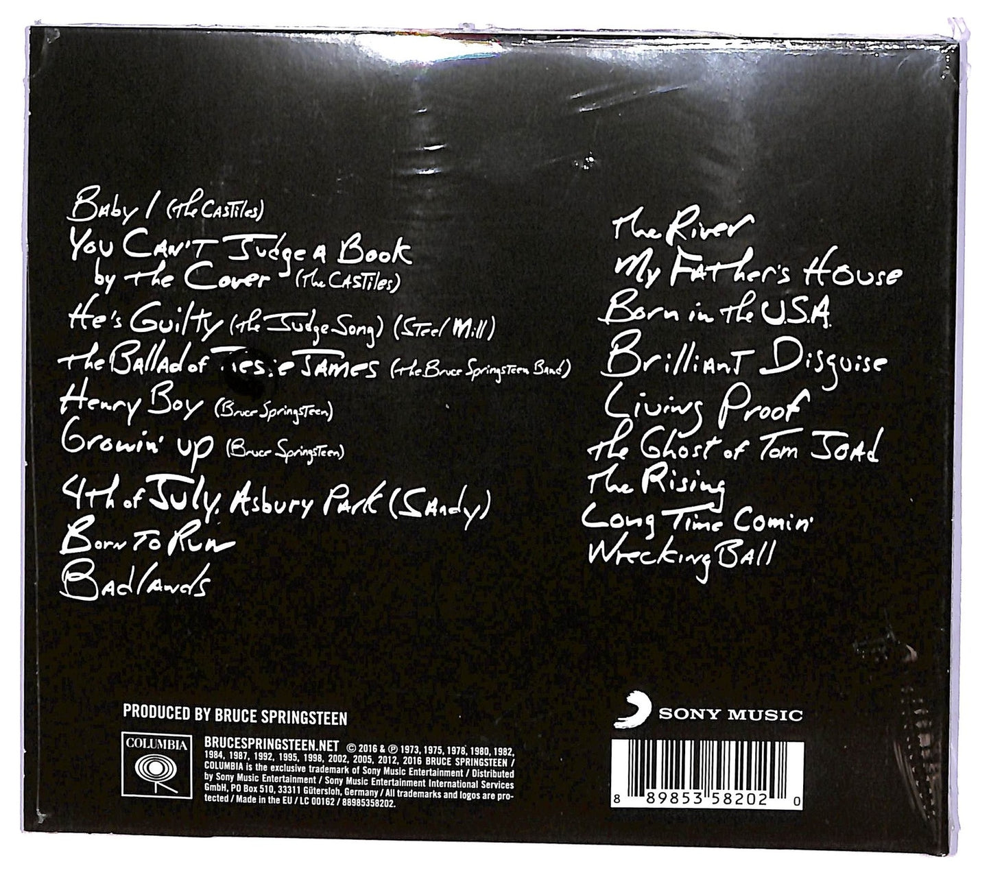 EBOND Bruce Springsteen - Chapter And Verse CD CD065439
