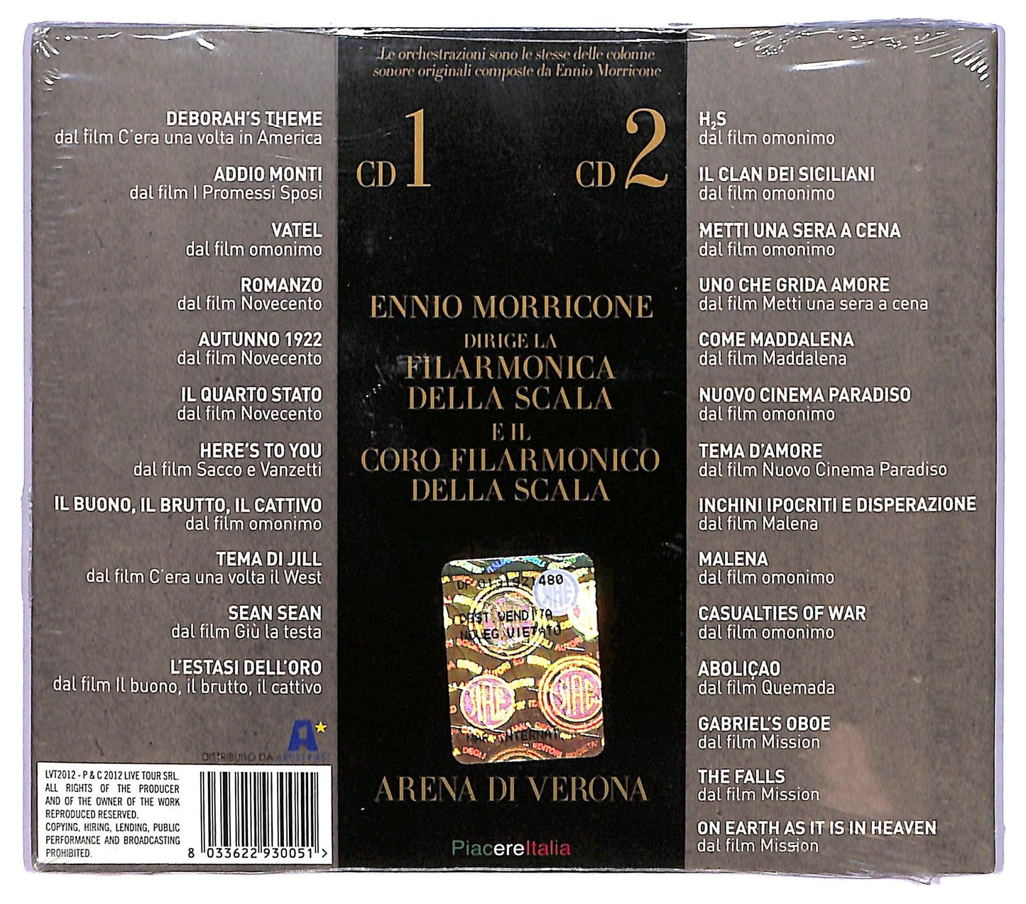 EBOND Ennio Morricone - Giorgio Armani Presenta Musica Per Il Cinema CD CD065508