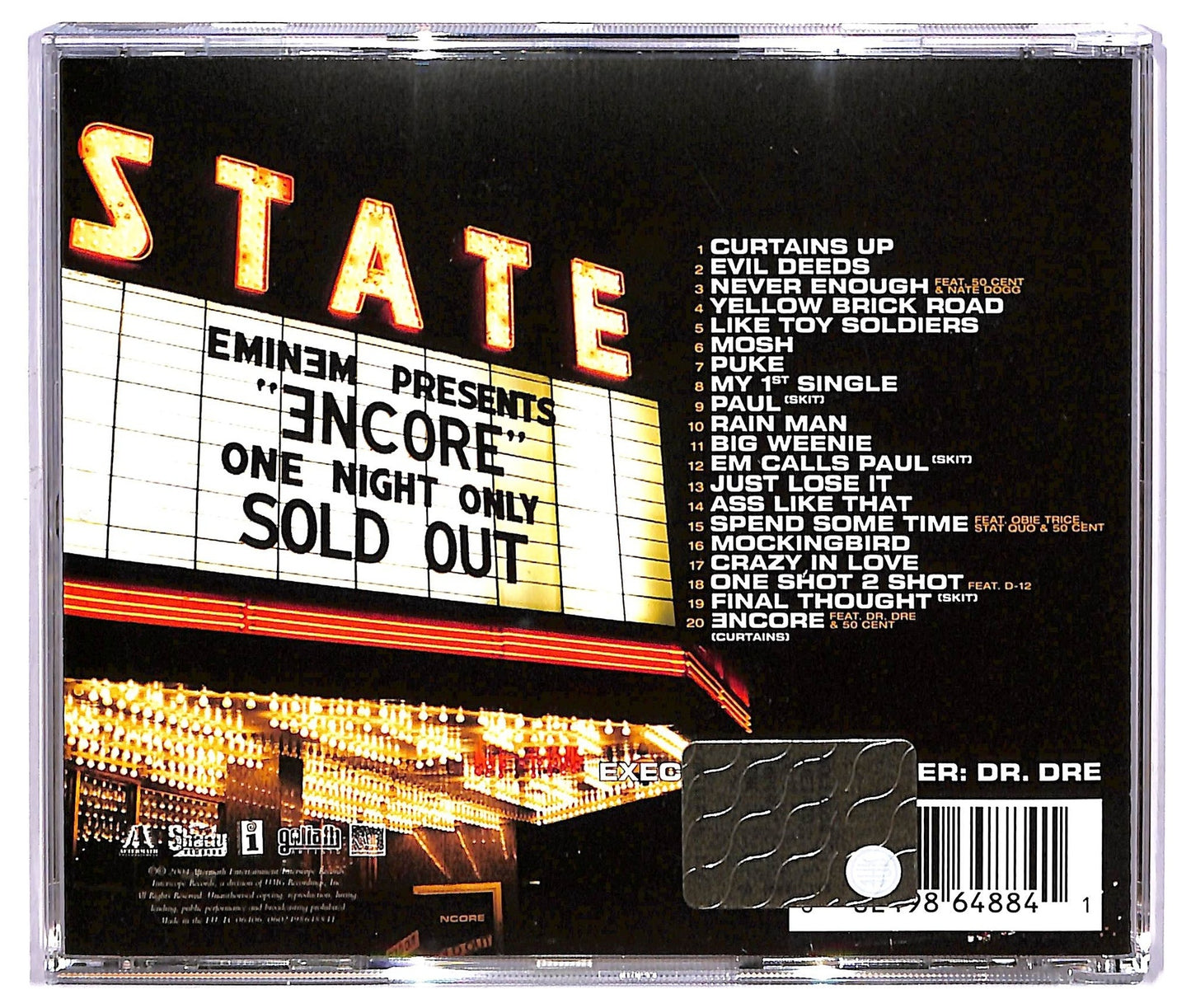 EBOND Eminem - Encore CD CD065521