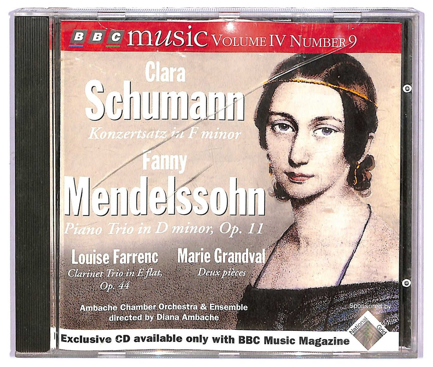 EBOND Clara Schumann Fanny Mendelssohn - Konzertsatz In F Minor Piano Trio In D Minor, Op. 11 CD CD065523