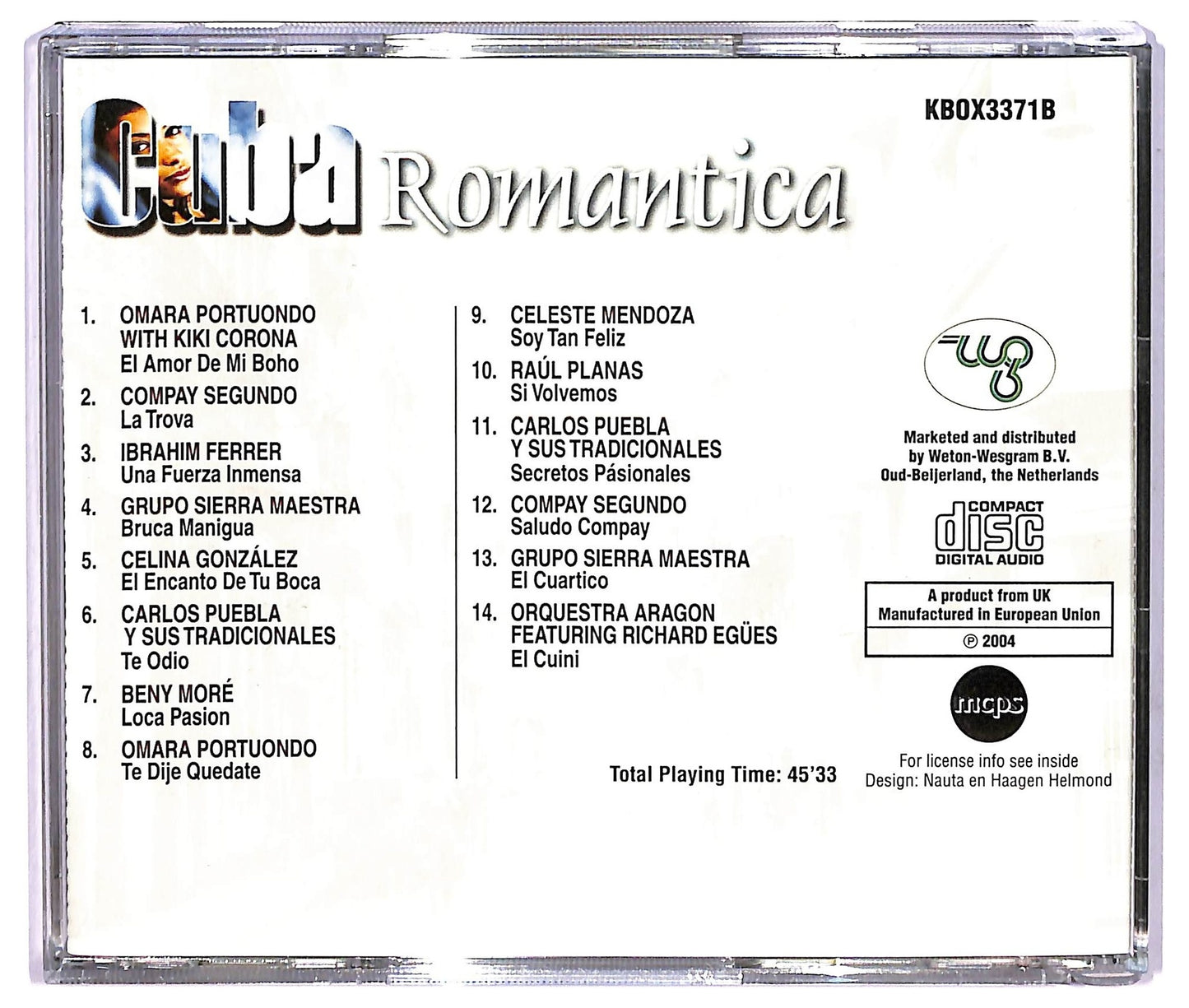 EBOND Cuba.. Romantica CD CD065526