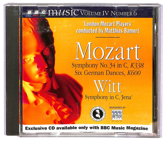 EBOND Mozart - Symphony No. 34 In C, K338 Six German Dances, K600 CD CD065545