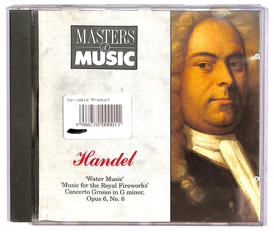 EBOND Handel - Water Music - Masters of music CD CD065548