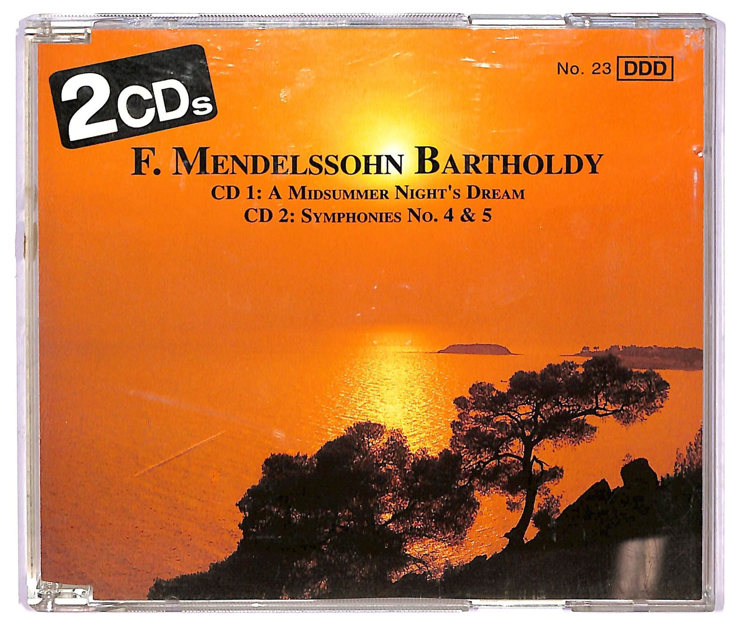 EBOND F. Mendelssohn Bartholdy - A Midsummer Night's Dream, Symphonies No. 4 & 5 CD CD065551